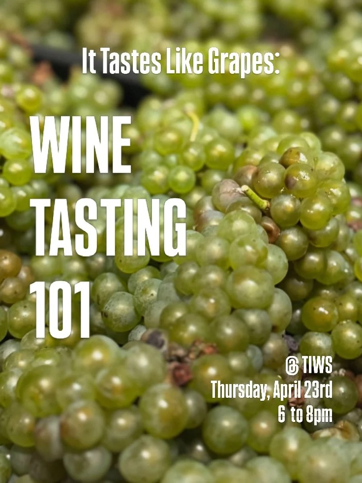 Join us this Thursday from 6 to 8pm for one of our classic alternative classes, It Tastes Like Grapes: Wine Tasting 101! 

So much of what we get excited about at wine school is the story behind the wine, but what about the wine the glass? If you&rsq