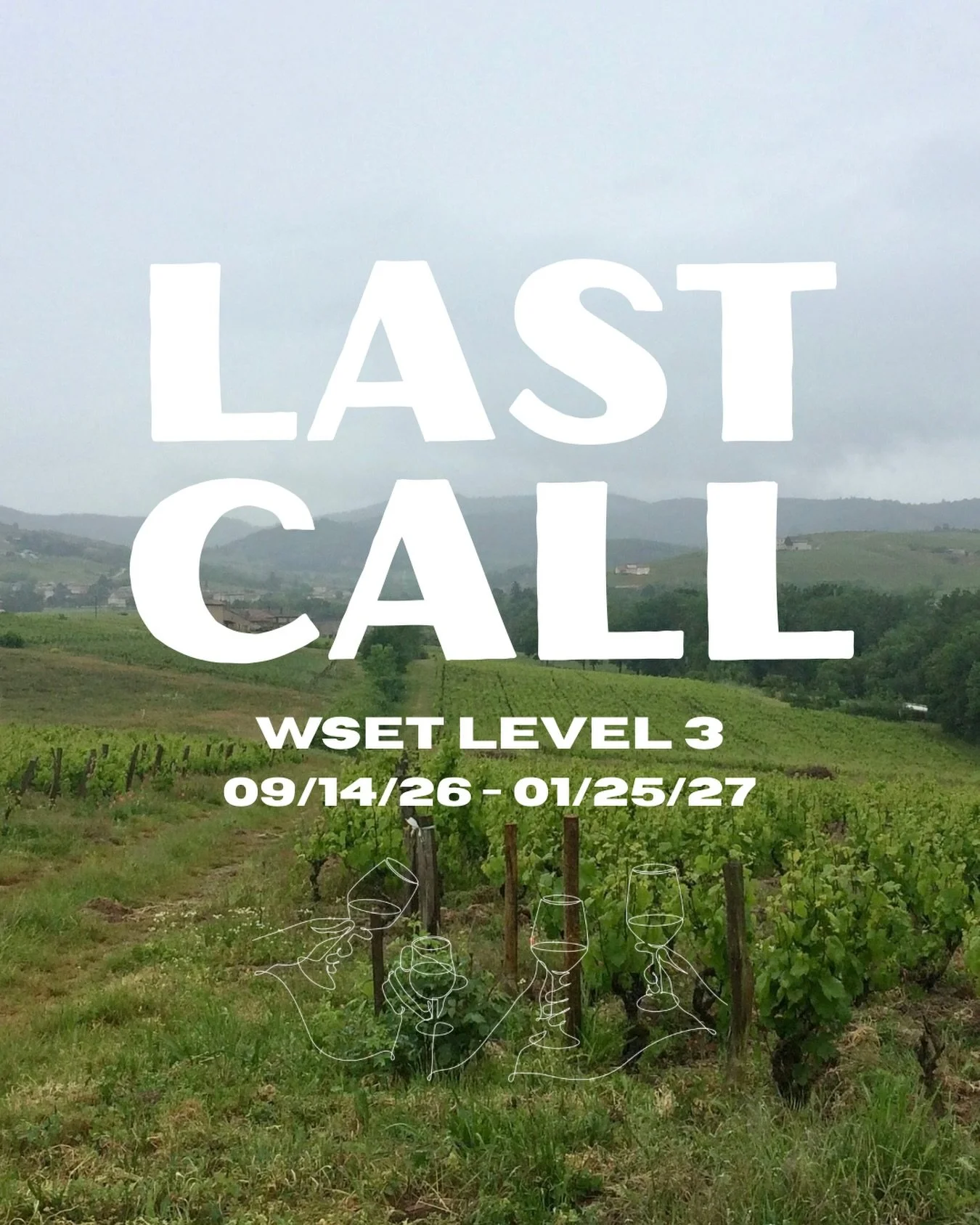 Join us this Fall for WSET Level 3 on Monday evenings from 6 to 9pm with @briscoejenna starting September 14th until January 25th (EXAM DATE). 🍷📚

During this course, you&rsquo;ll learn the specifics of all the great wine terroirs, the quality asse