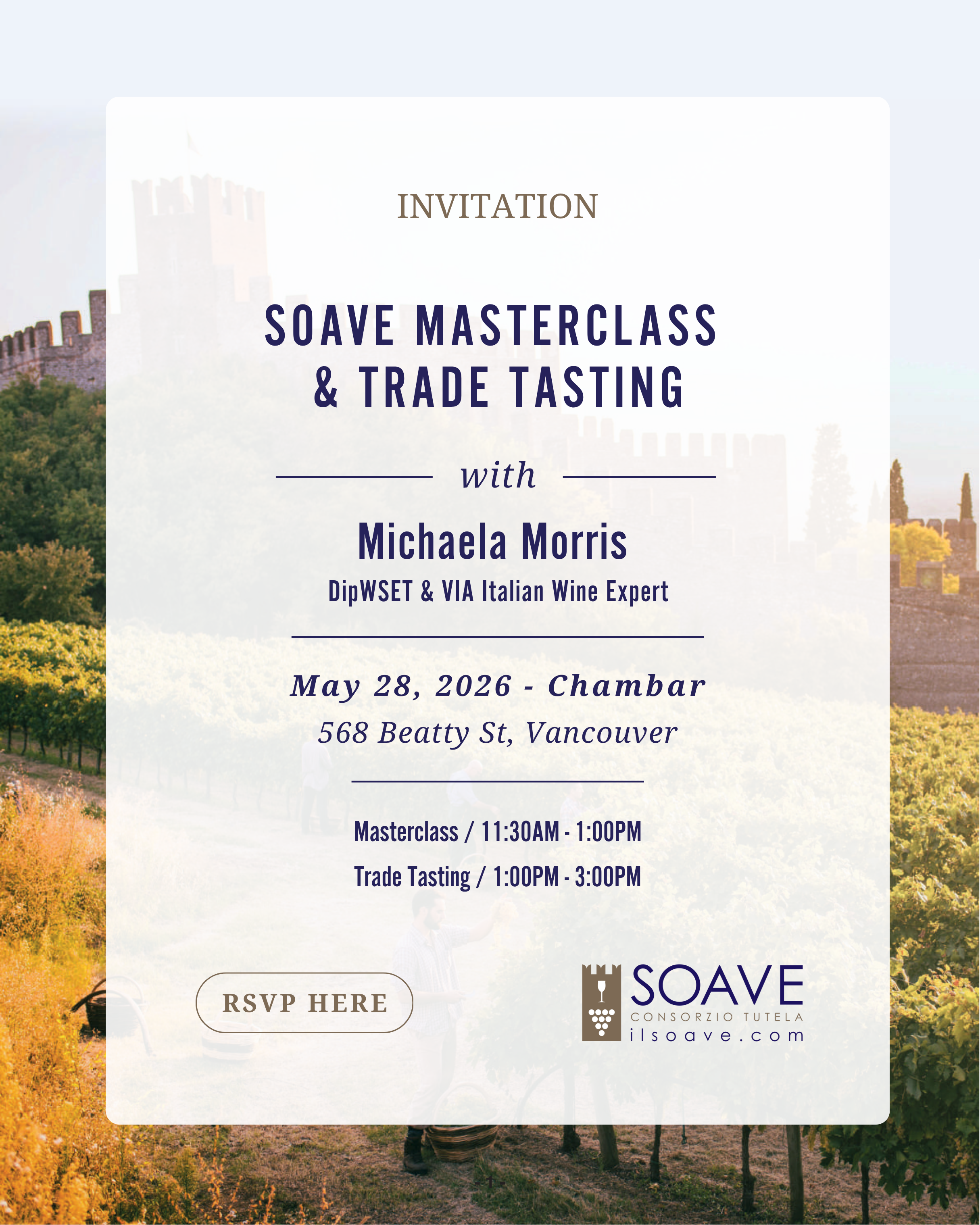 Soave in Vancouver - May 2026