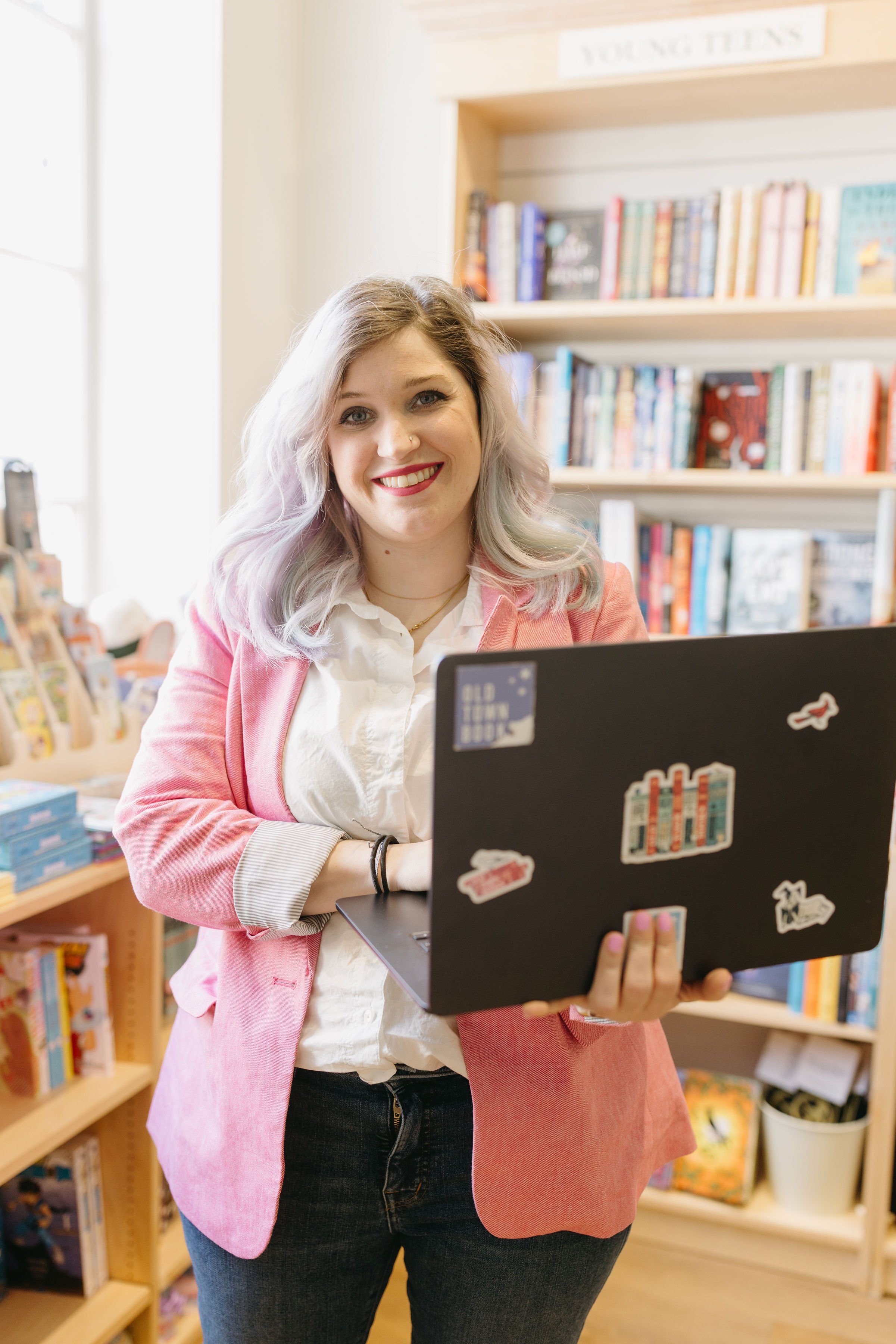 Meet Cate, Old Town Books’ general manager