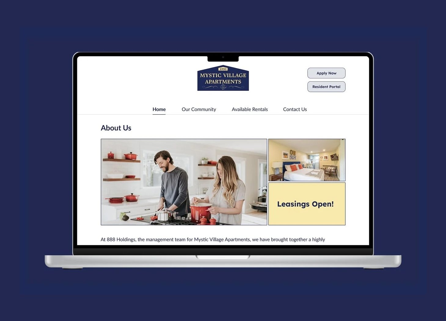 Kaer Holdings Web Design