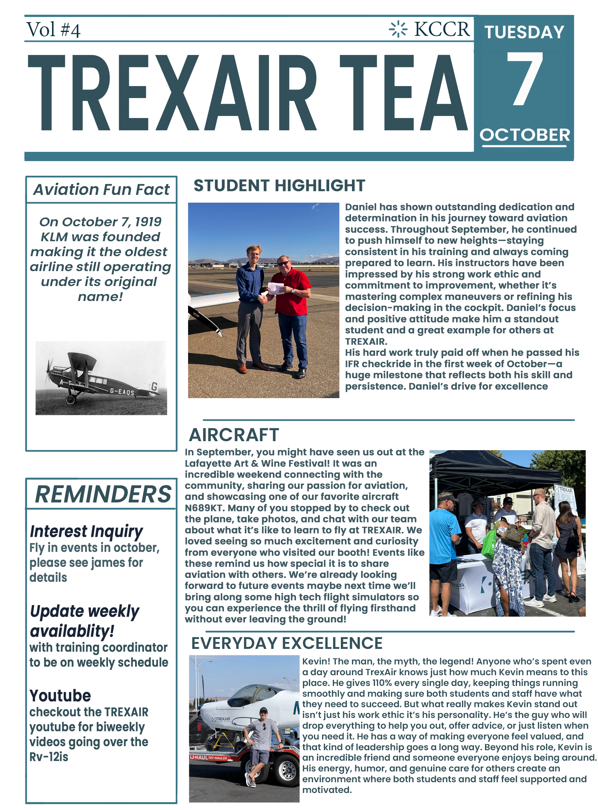 TrexAir Tea October 7 2025 Vol 4.