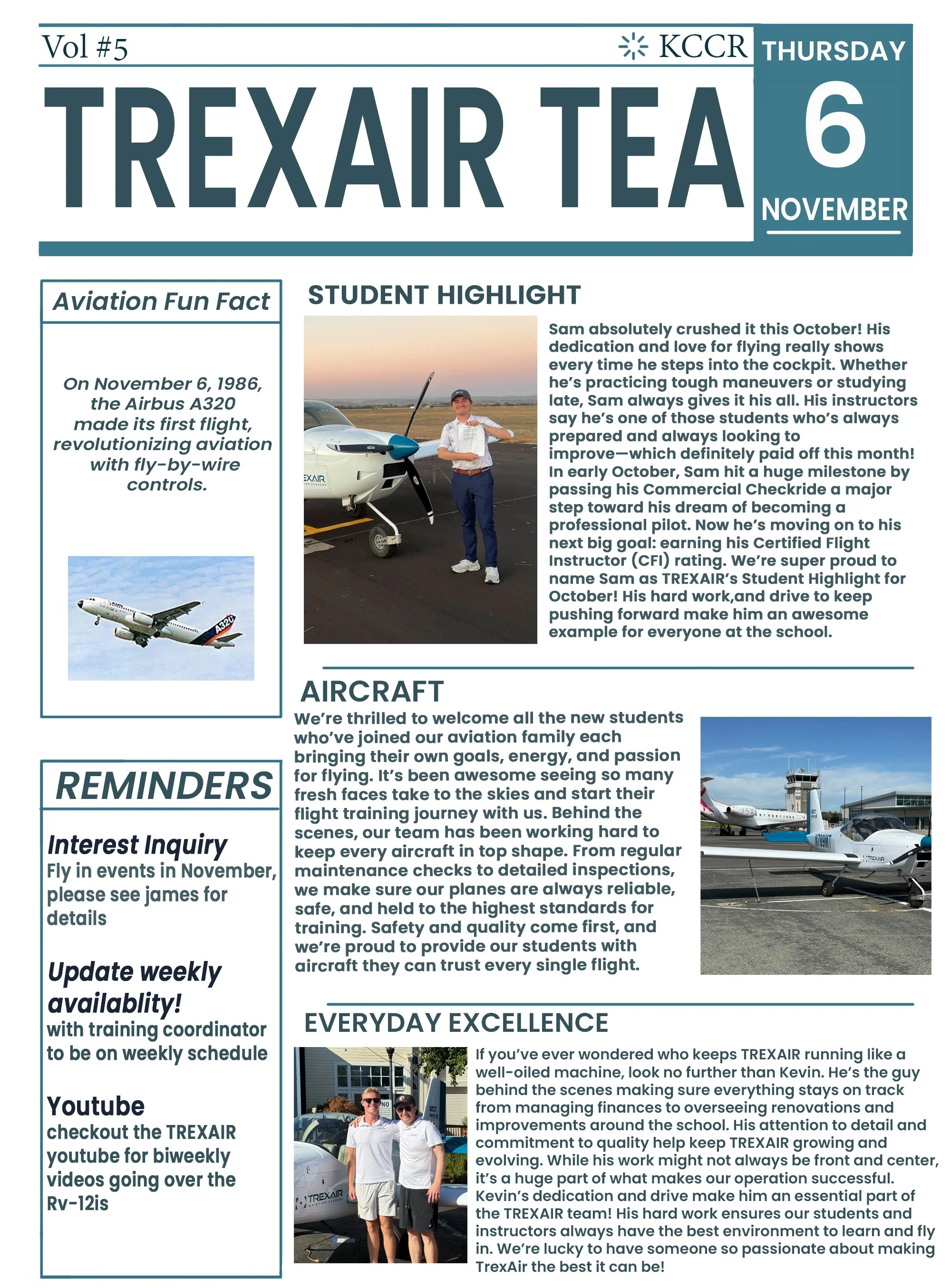 TrexAir Tea November 6 2025 Vol 5.