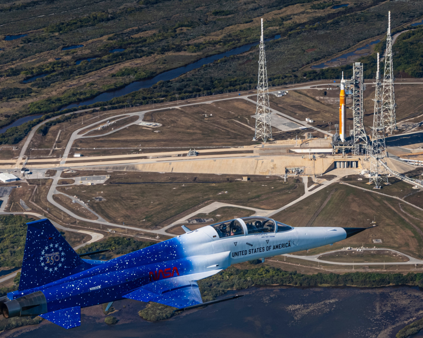 NASA Flyover