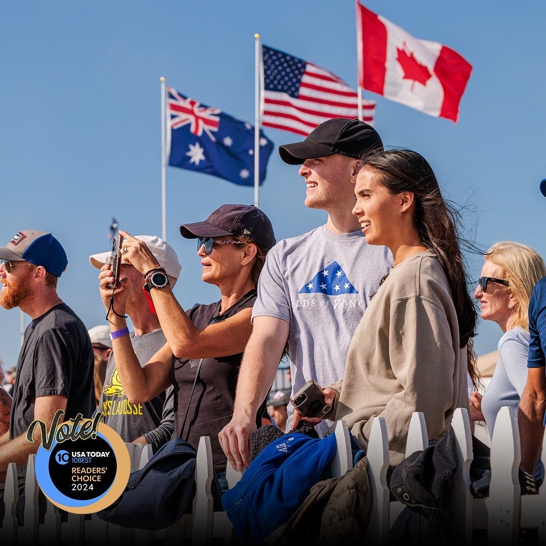 Are you Pacific Airshows #1 wingman? 🤙🏼😎

Keep those votes rolling in for @USAToday's Best Airshow of 2024. 🥇
You already know we're sh*t hot, so swing a vote in our direction daily before polls close on April 29.

Follow the link in our bio and 