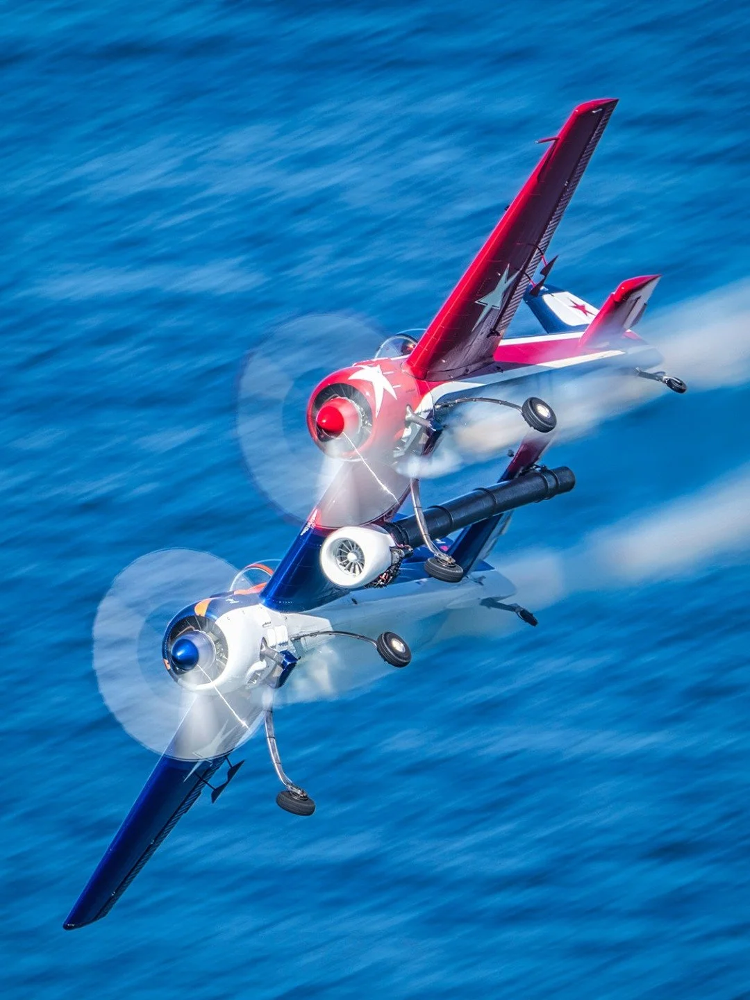 We know the first performer release drops tomorrow&hellip; but yeah, we couldn&rsquo;t wait for this one.

@Yak110 @fly.focused 🔥 Twin props. Jet power. Zero chill. 🛩️💥

Pacific Airshow Gold Coast 14&ndash;16 August 2026 ✈️

Want first look at the