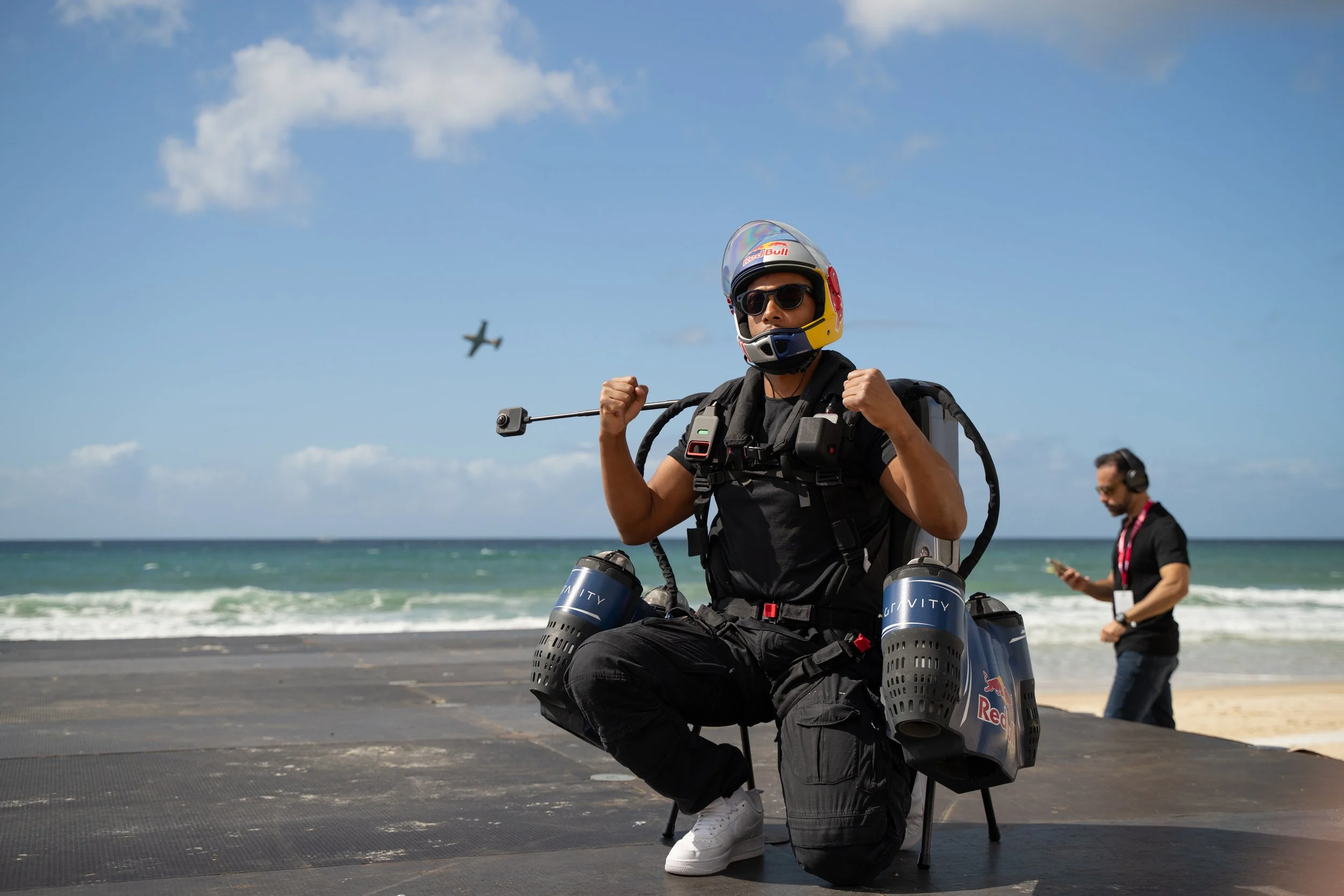 NO PLANE. NO PROBLEM. ISSA KALFON IS CLEARED FOR TAKEOFF