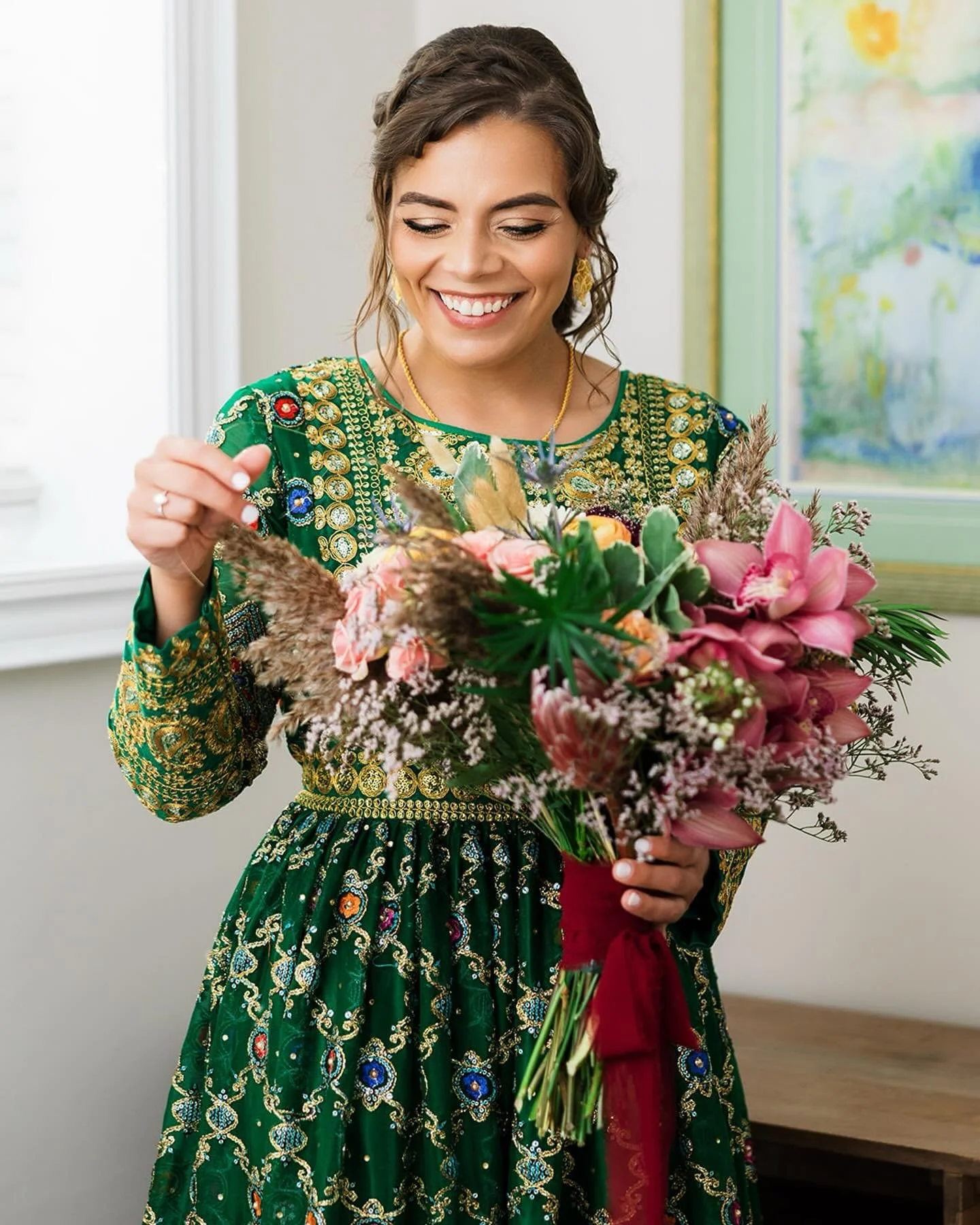 Alex and Diana’s fusion wedding had everything you could ever want from a wedding! Blending Afghan and Portuguese cultures into one incredible day ⭐️
The colours 🎨
The music 🎶 
The food 🧑‍🍳
The dancing 💃 
All of it… chefs kiss