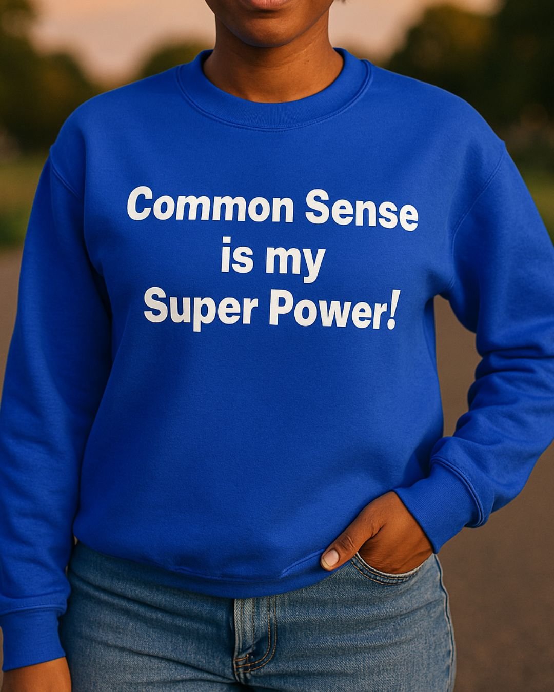 COMMON SENSE CREW NECK