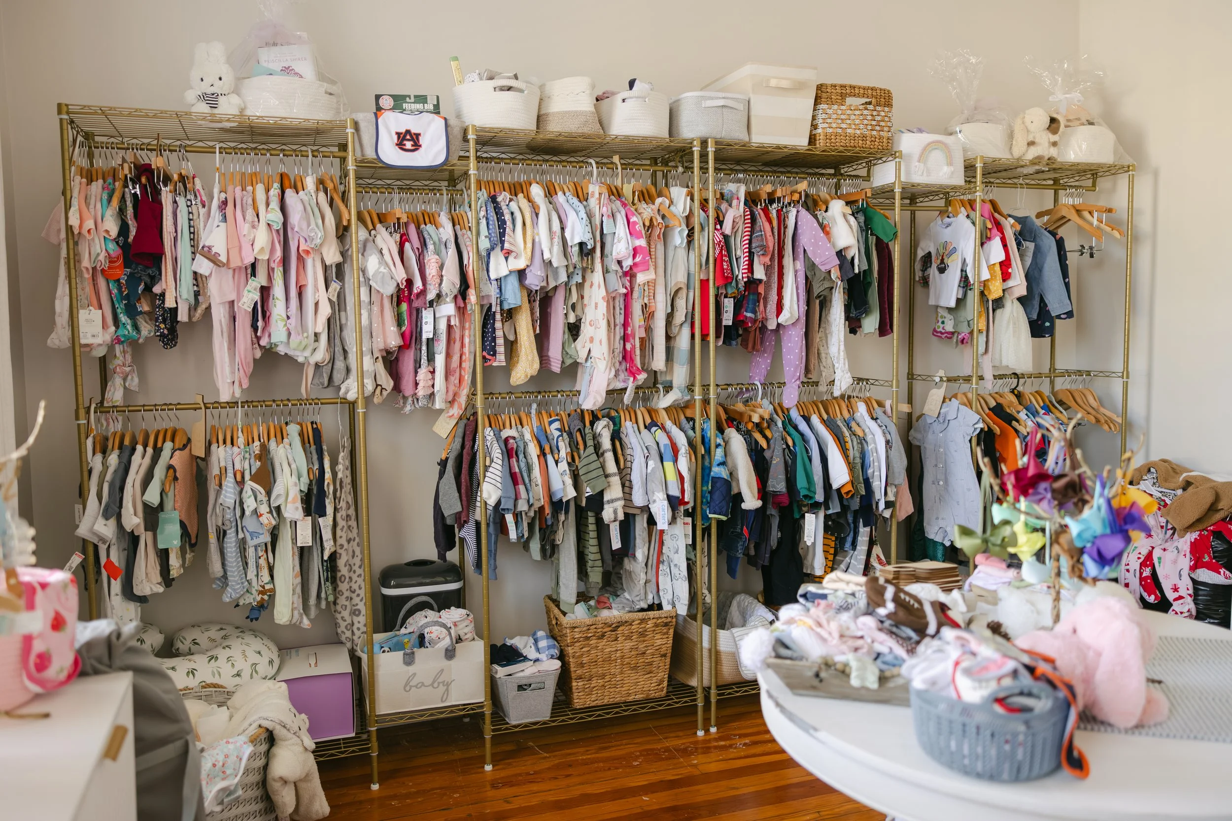 The Baby Steps boutique at the Auburn House