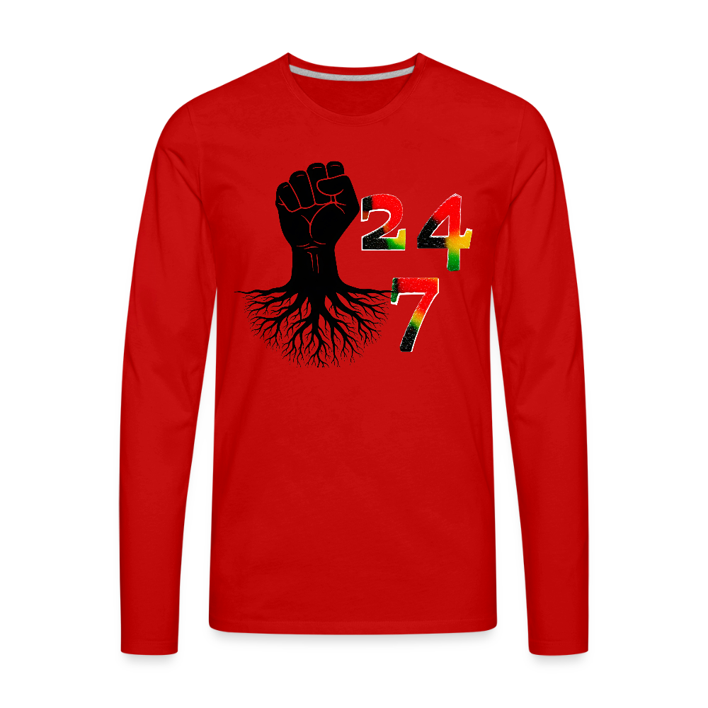 24-7 : Men's Premium Long Sleeve T-Shirt