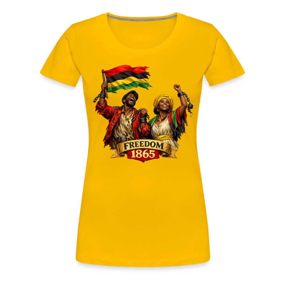 "FREEDOM 1865" Women’s Premium T-Shirt