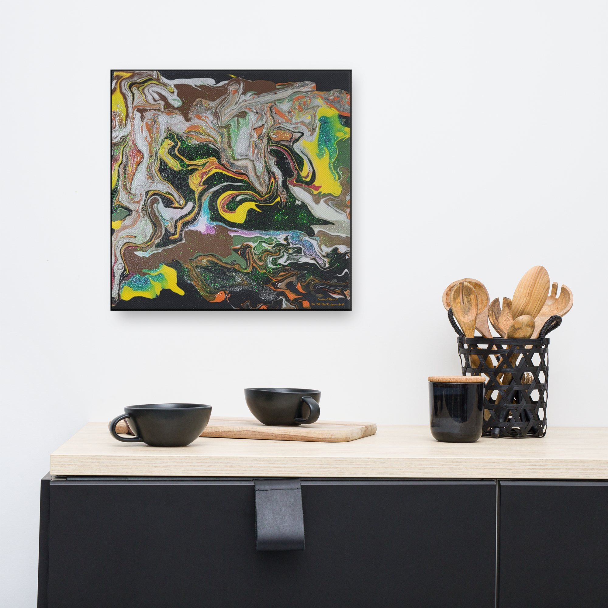 "Emotional Release 2" Canvas Print