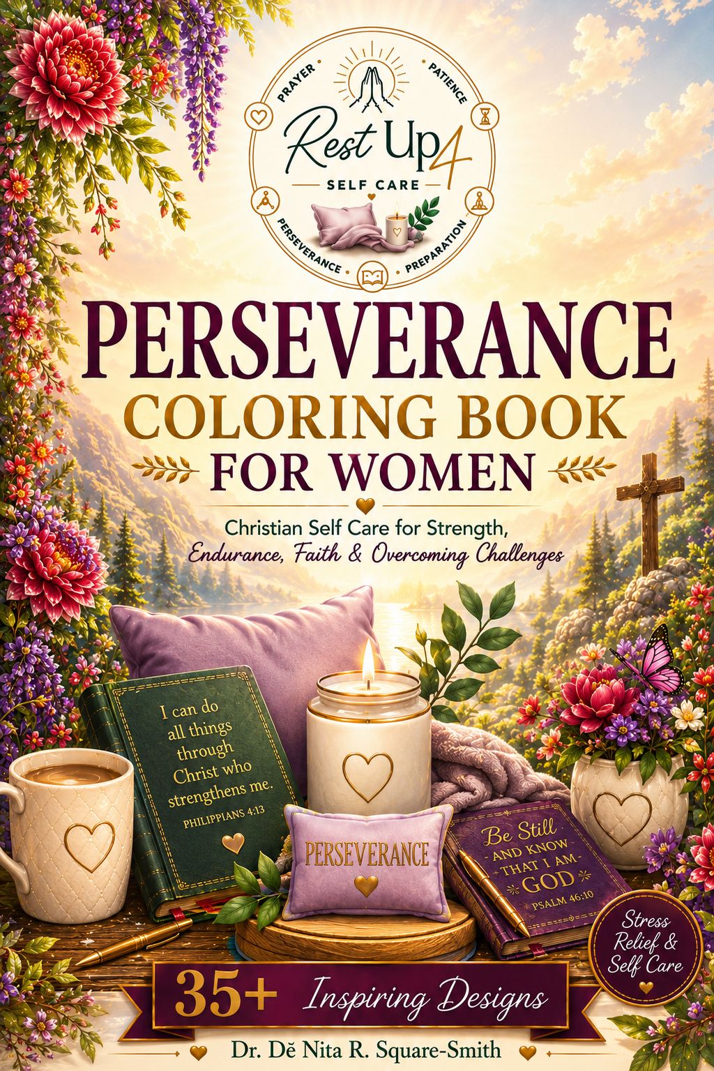 Coming Soon: "Perseverance" Adult Coloring Book for Women