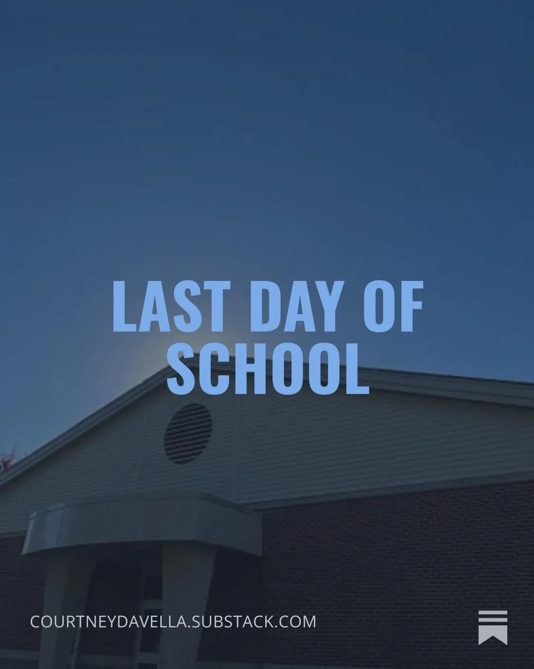 Throwback to this poem as we celebrate last days of school&hellip;! https://open.substack.com/pub/courtneydavella