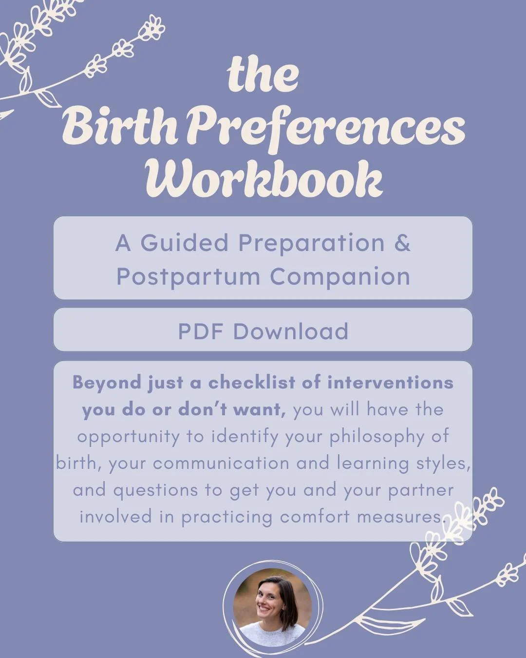 This has been year's in the making! I've used several versions of this in preparing for birth with clients - now, it's available as a standalone workbook (if you're a birth doula client, you'll get one as part of your package!) This document will wal