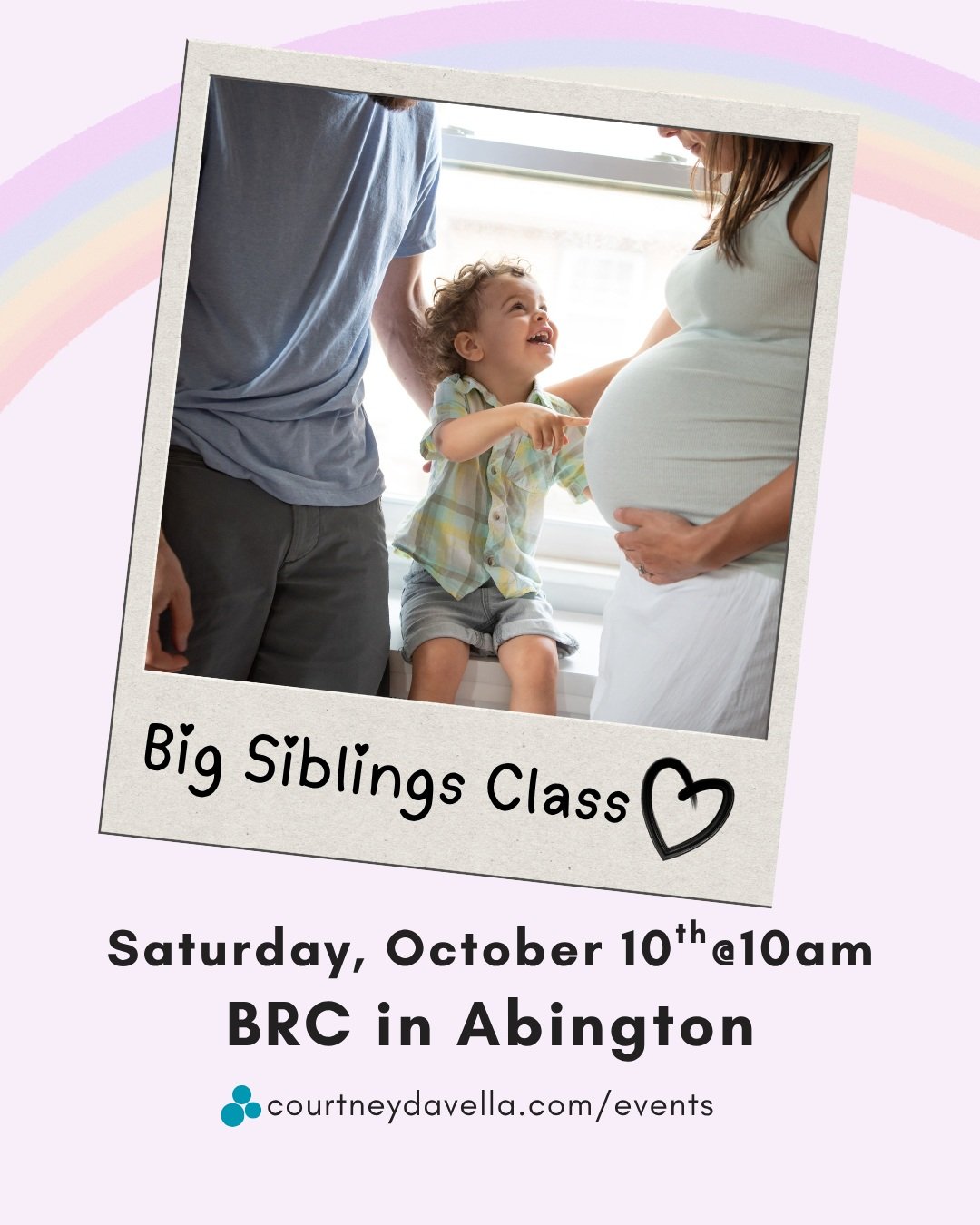 REGISTER TODAY before it closes! 🌈 BIG SIBLINGS CLASS this Saturday (10/10) at 10am! (so many tens! what does it mean?!) Come join me in this hour long yoga infused program to help prepare for baby! Big Siblings (or Big Siblings-to-be), ages 2-7, wi