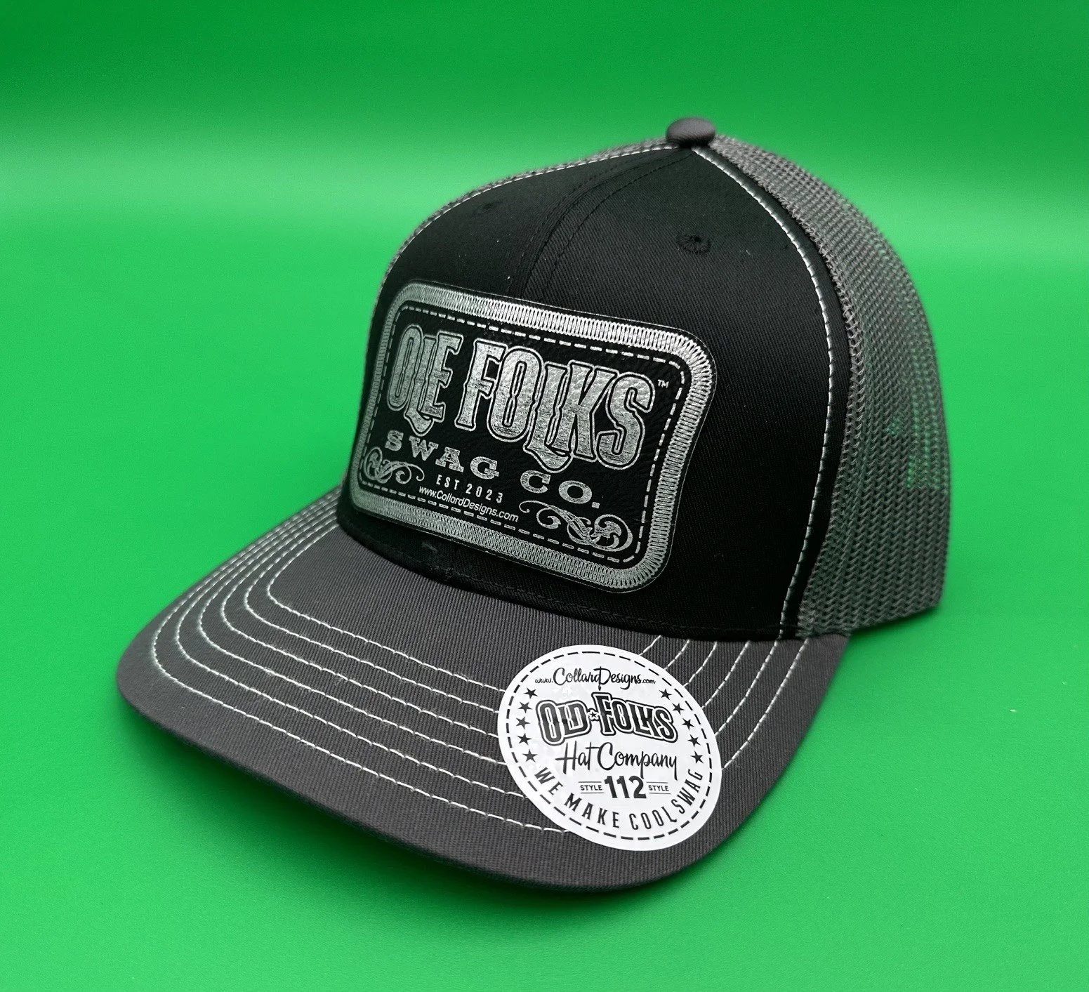 Ole Folks Swag Patch Mero Stitch Hat Front.jpg