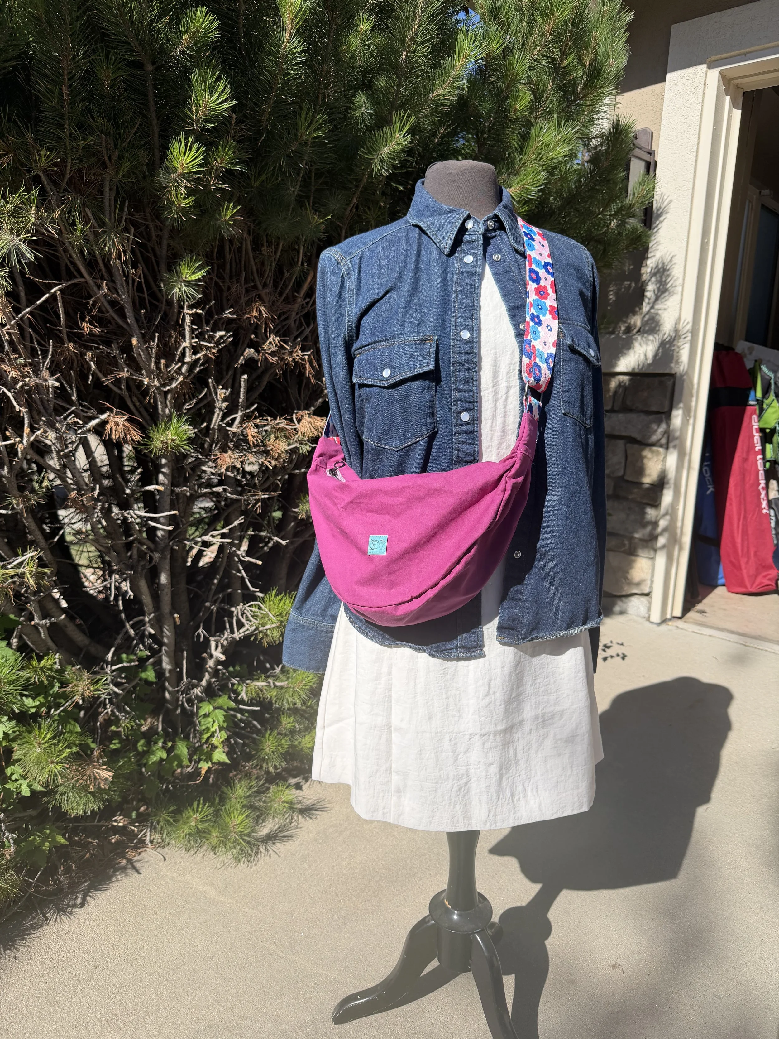 Dry Oilskin Sling Bag