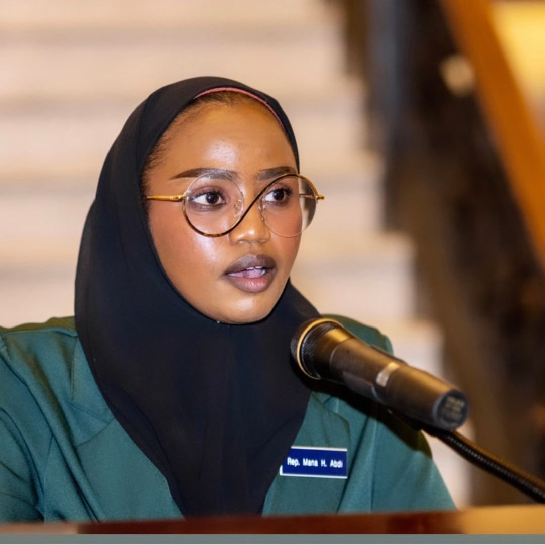 Mana Abdi
Lewiston, Maine
She/Her

Born in a refugee camp in Kenya and raised in Lewiston, Maine, my journey has shaped my dedication to social justice, equitable housing, education, and supporting aspiring young entrepreneurs.

As a member of the Ma