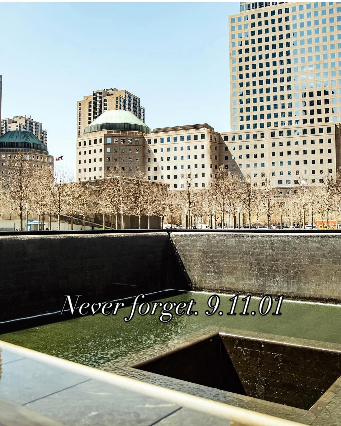 Today we remember September 11, 2001. As we do so, we also grieve the unnecessary loss of lives and the many tragedies facing our nation and the world daily. Lord, we need you. π