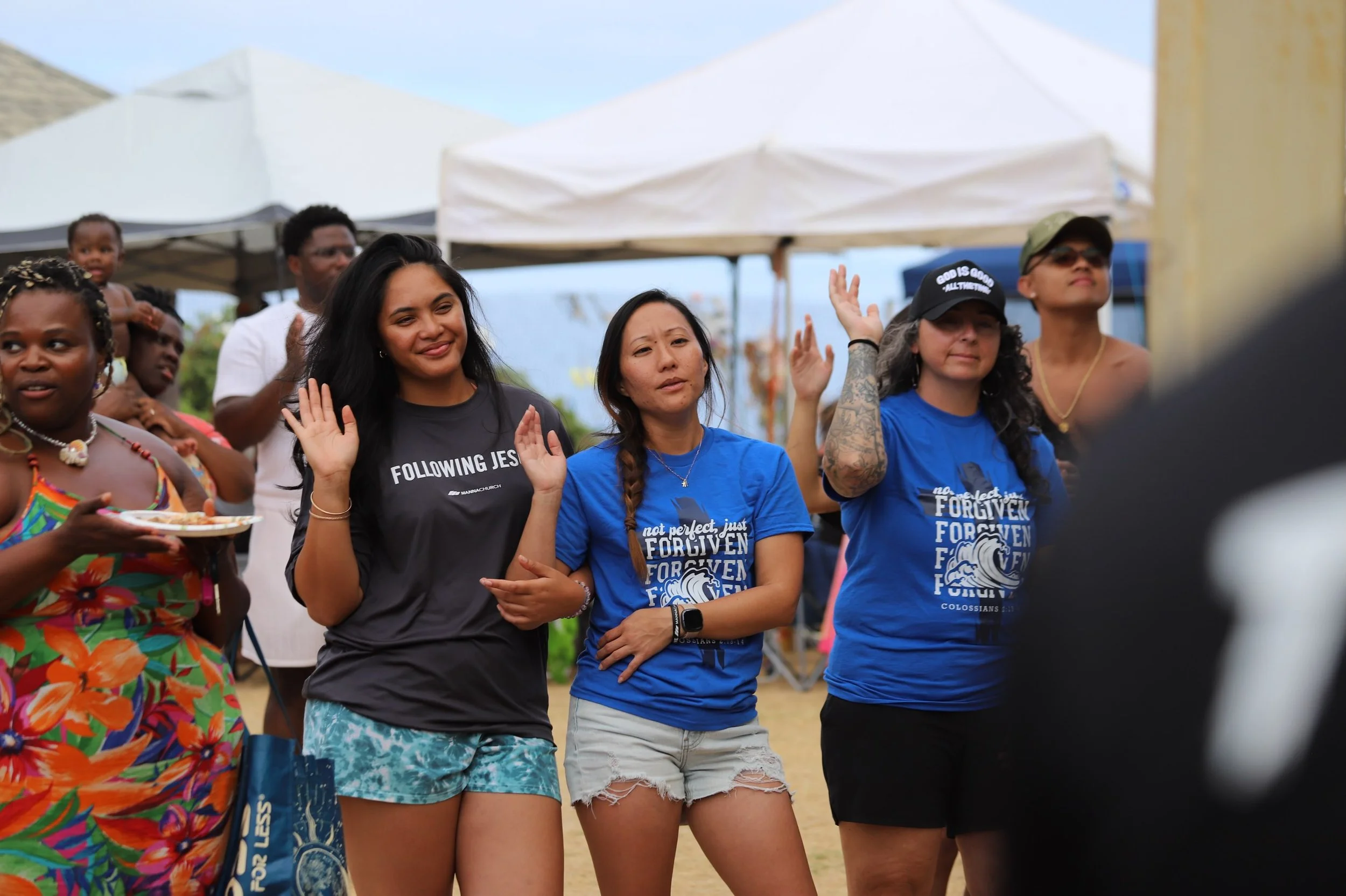 TBT to Beach Bash &amp; Baptisms. 20 people made their faith public through water baptism 🙌🏽🙌🏽🙌🏽