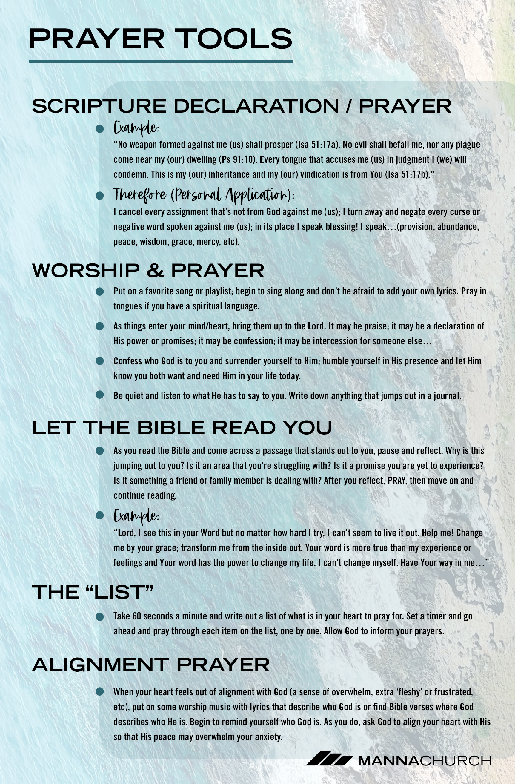 Pray First — Manna Church Hawaii — Kapolei, Oahu