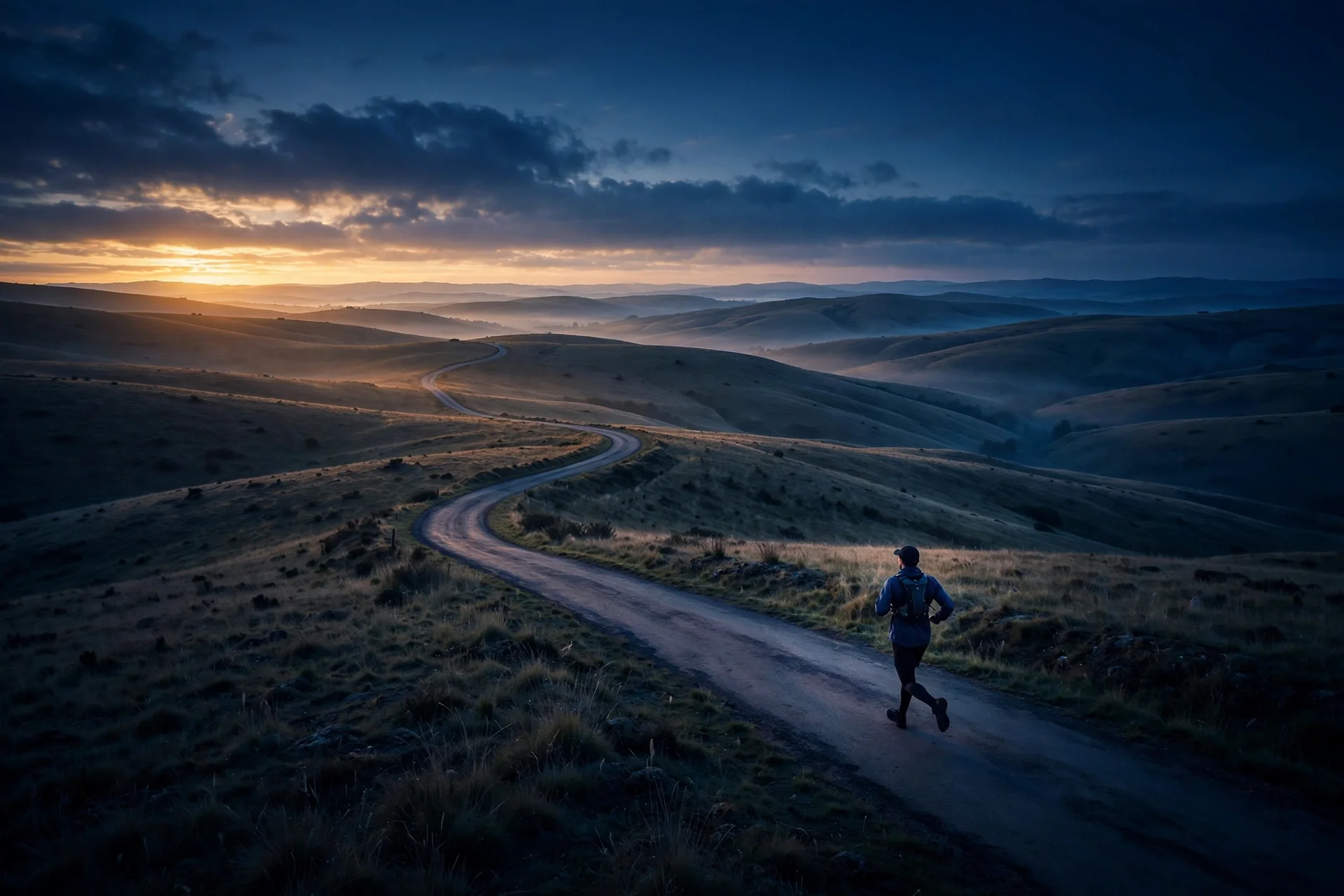 Runner on a long run building endurance, Run Breiter coaching pillar