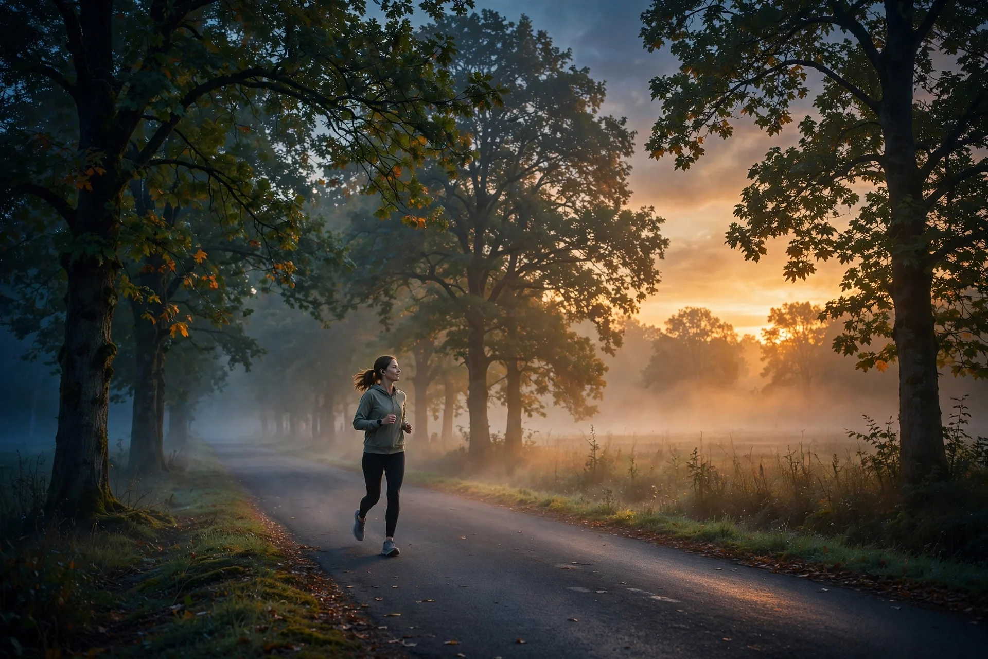 Runner on an easy recovery run, Run Breiter coaching pillar