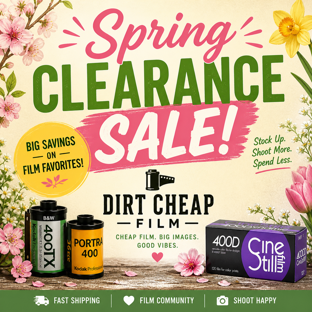 Spring Clearance Sale 2026