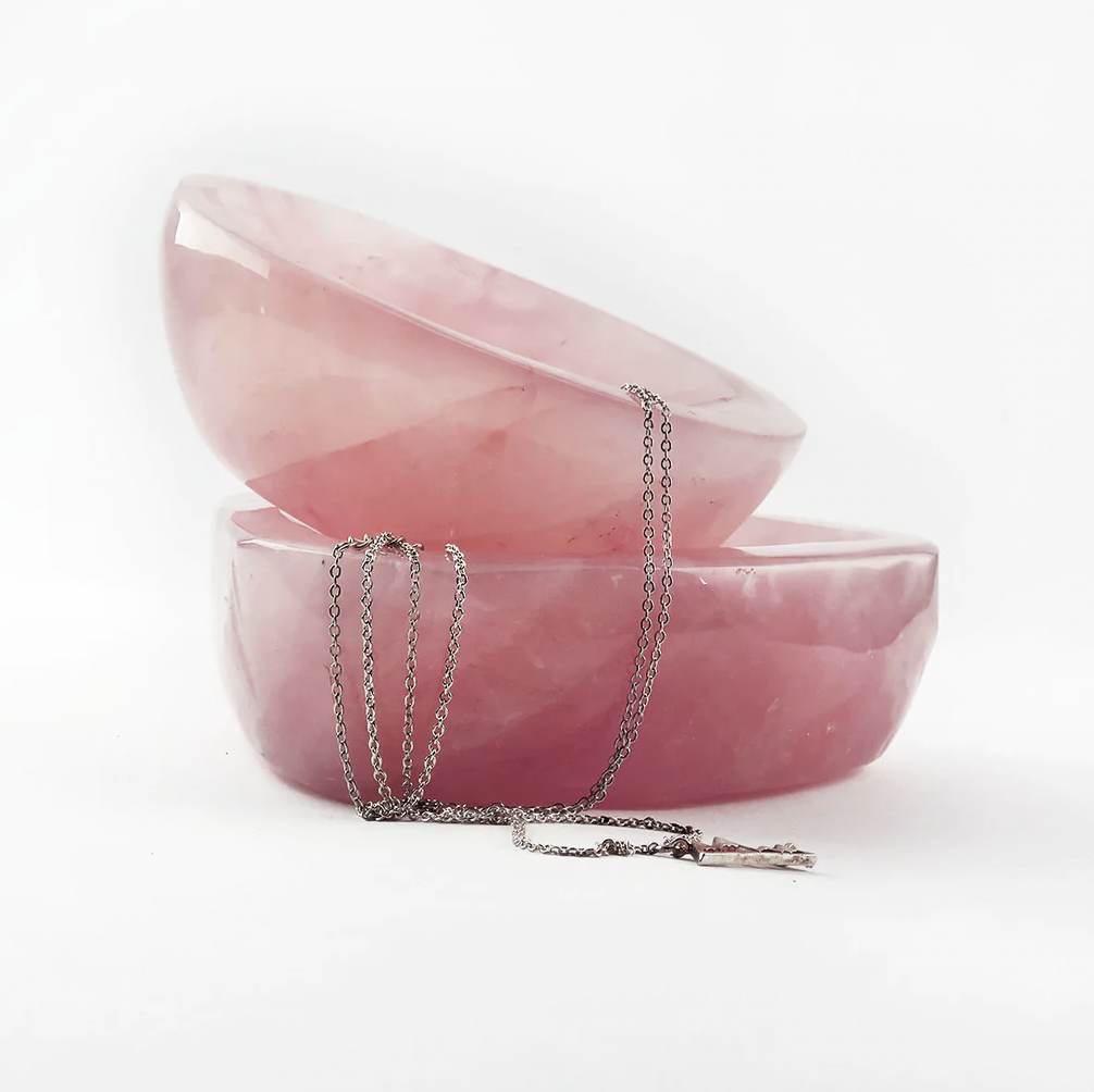 Rocking Crystals: Rose Quartz Bowl