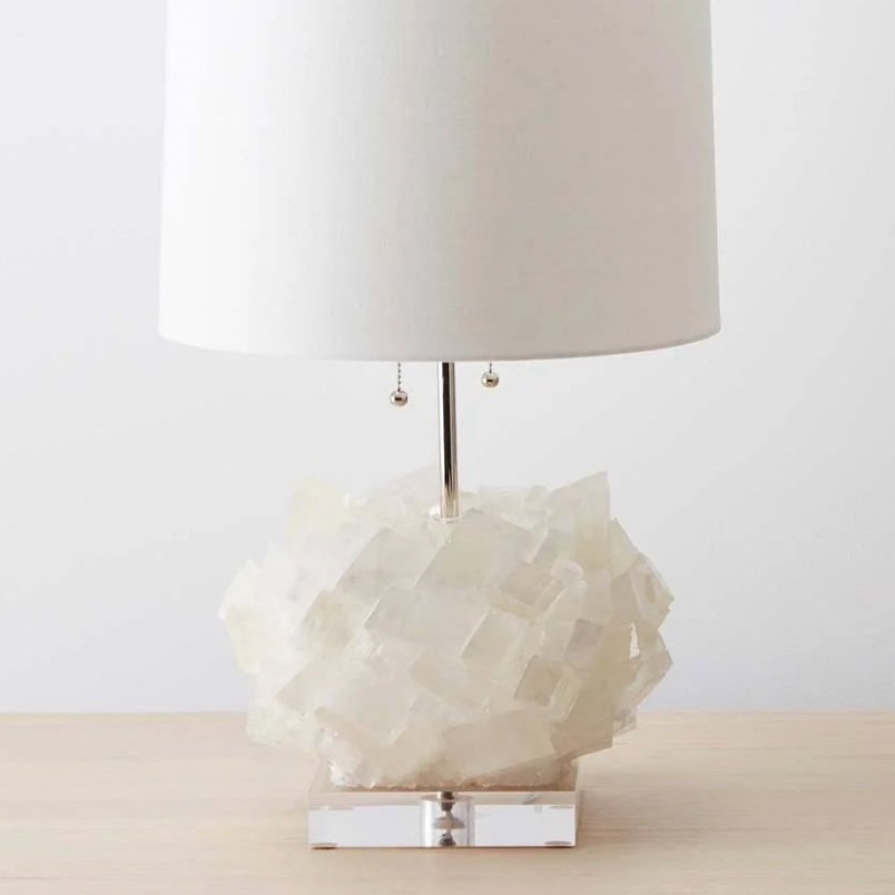 Homenature: Calcite Table Lamp