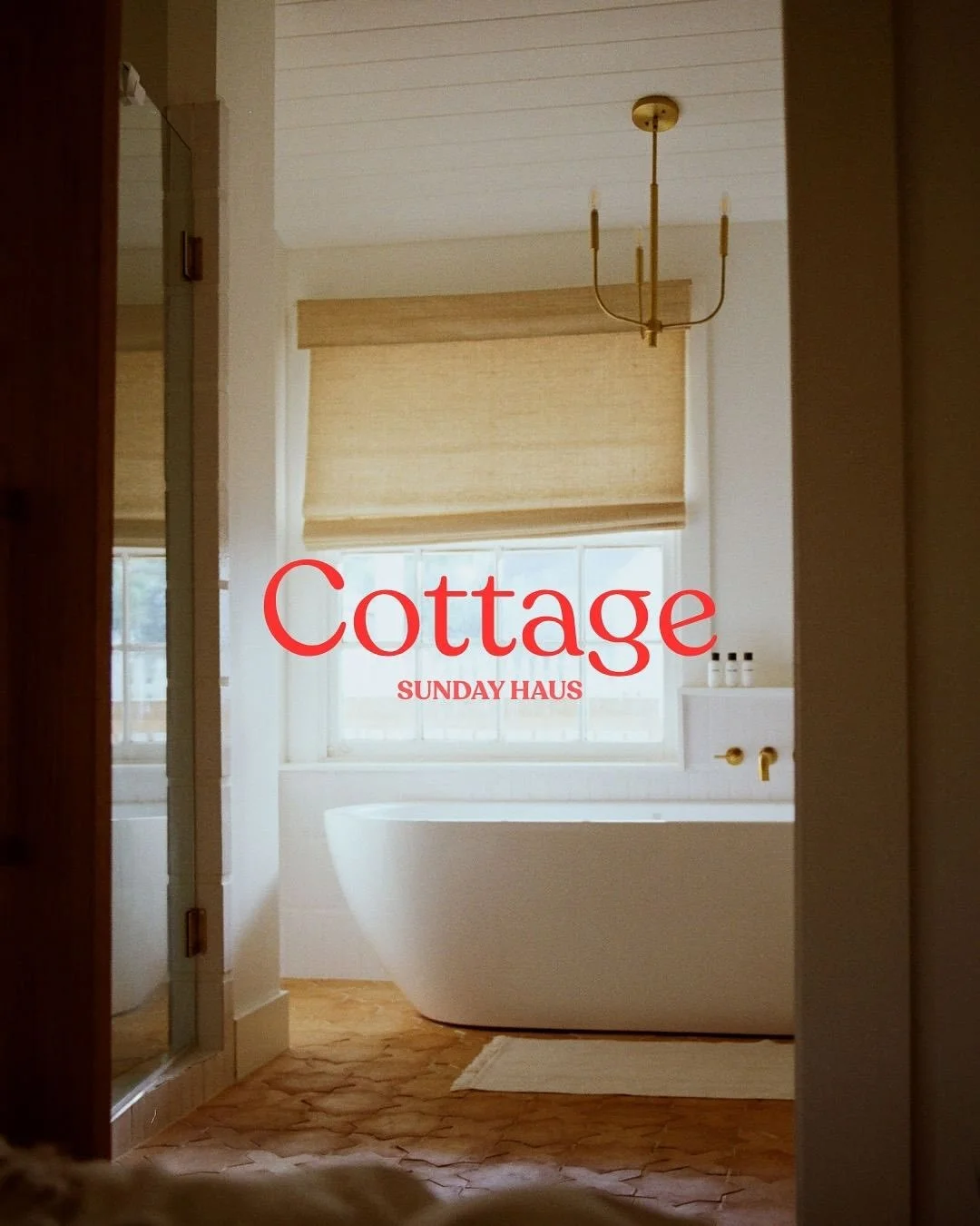 Slow mornings, soft light, and a cottage that feels like your own. The Cottage at Sunday Haus is made for unhurried weekends and quiet escapes &mdash; now booking fall stays through the link in bio!