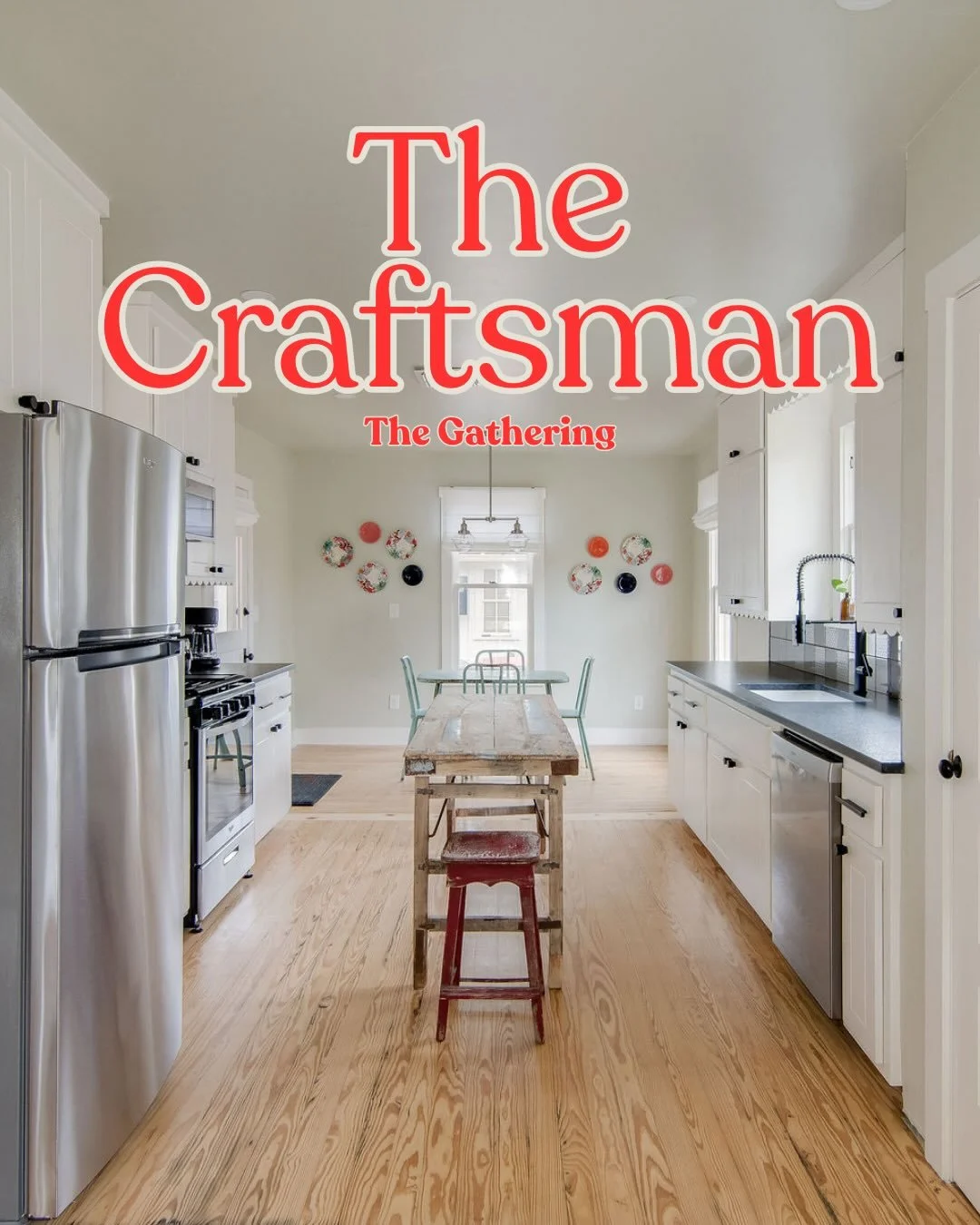 Morning coffee, slow breakfasts, and a kitchen that feels like home&mdash;The Craftsman has everything you need for a weekend away ✨