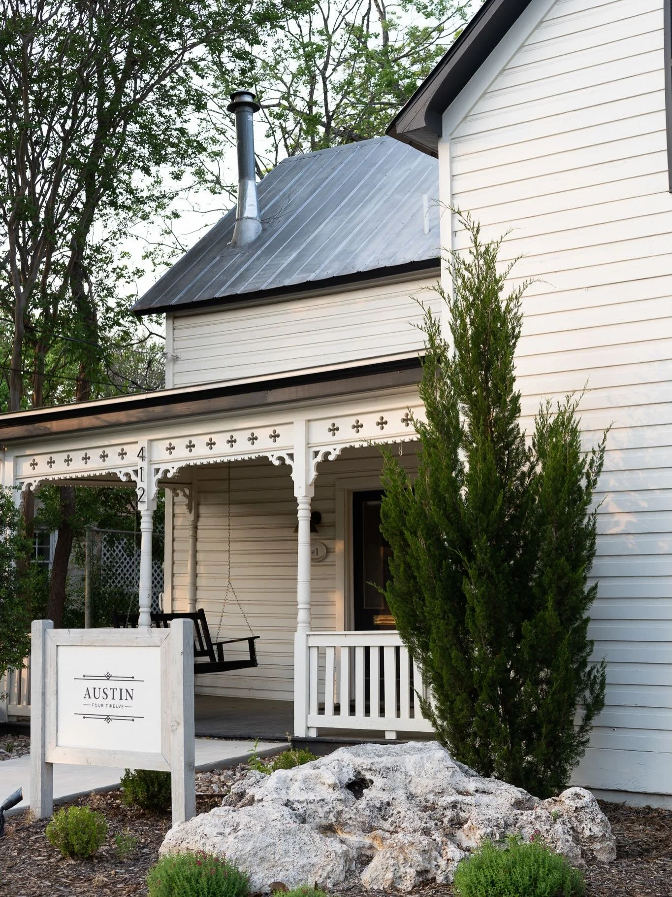 No. 1 at Austin Four Twelve: your ideal Fredericksburg getaway. Explore, unwind, repeat. Book through the link in our bio!
