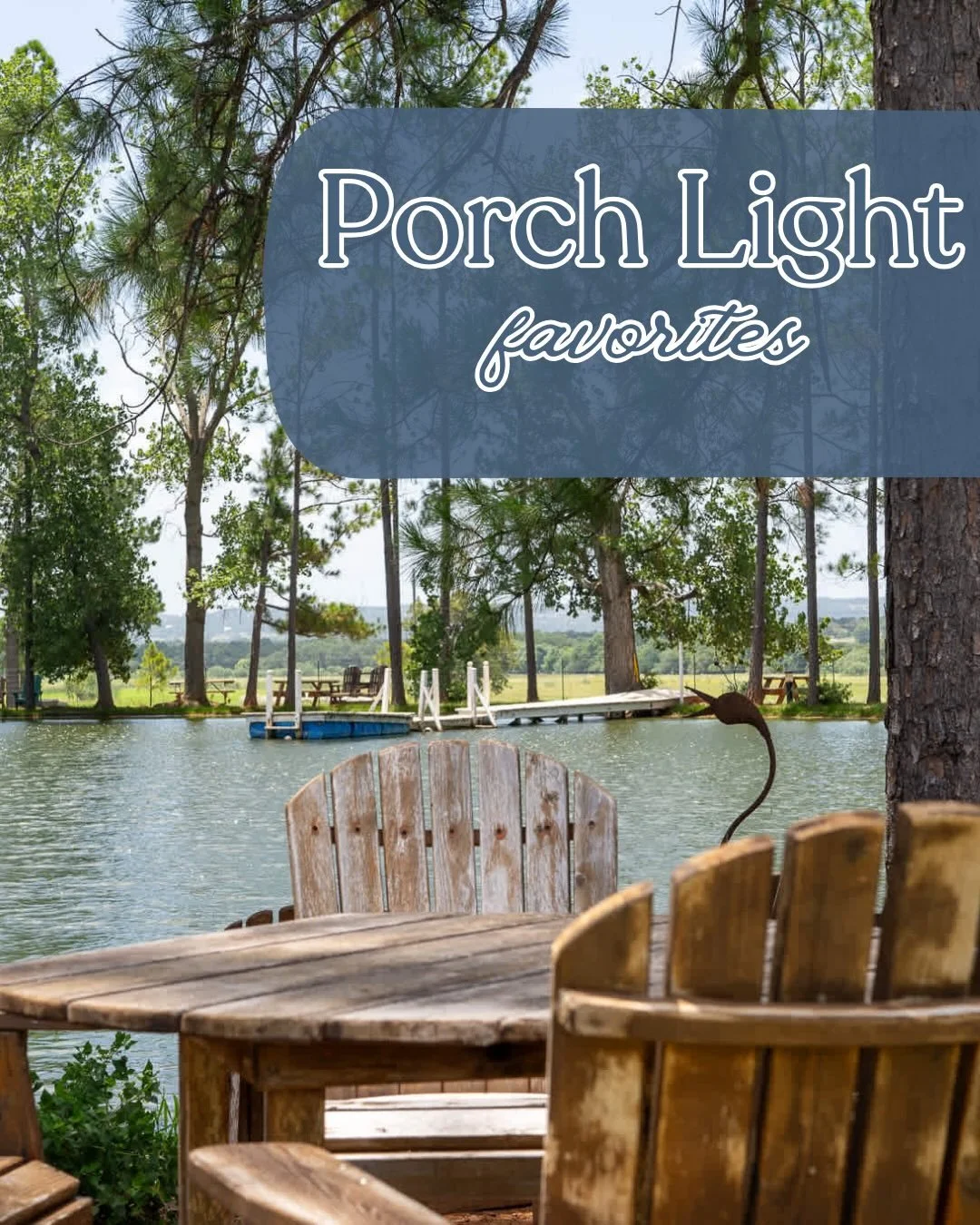 Porch light on, spring favorites out &mdash; the little things just feel better this time of year 🌿✨