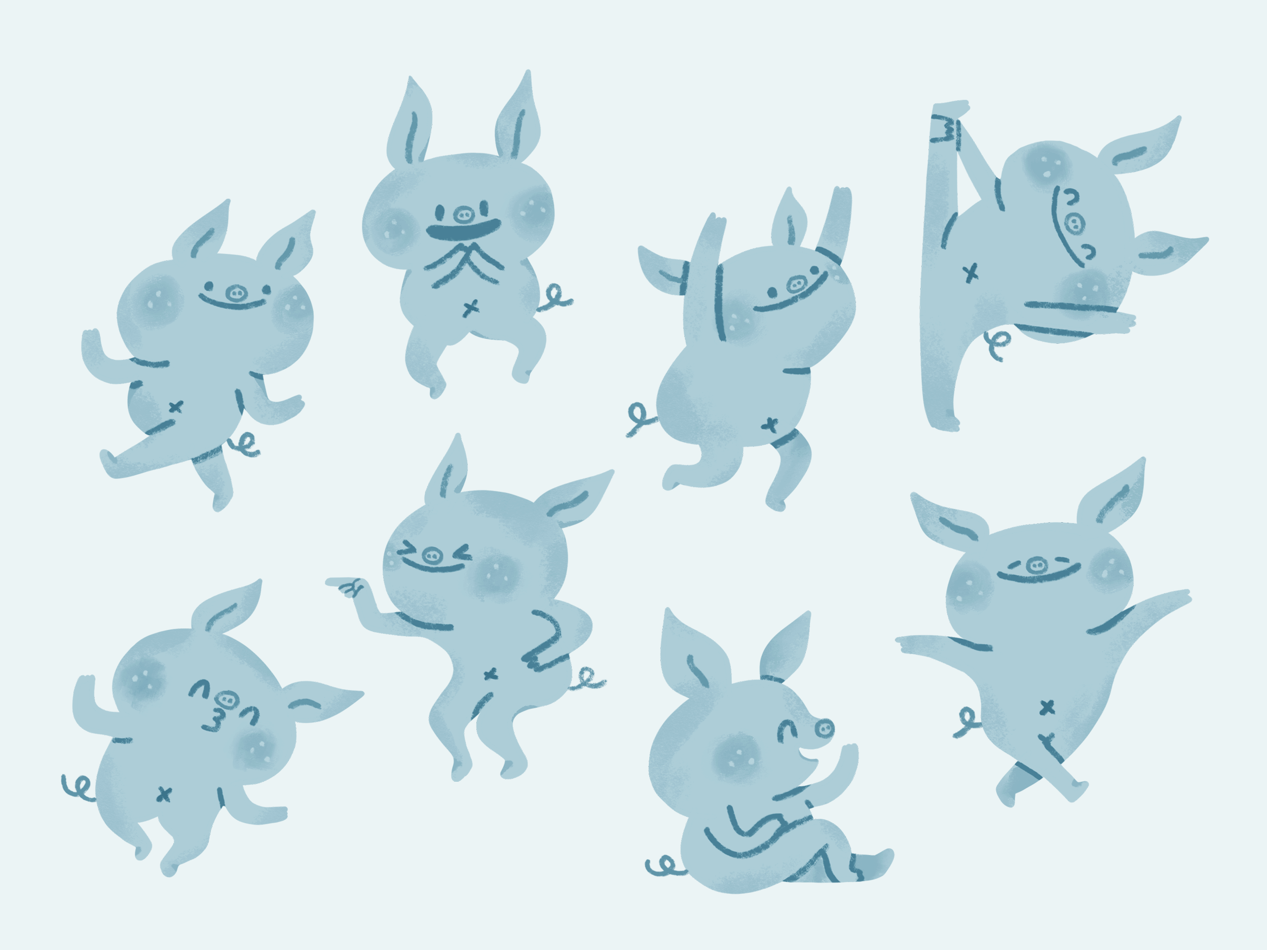 pigaboo character sheet illustration
