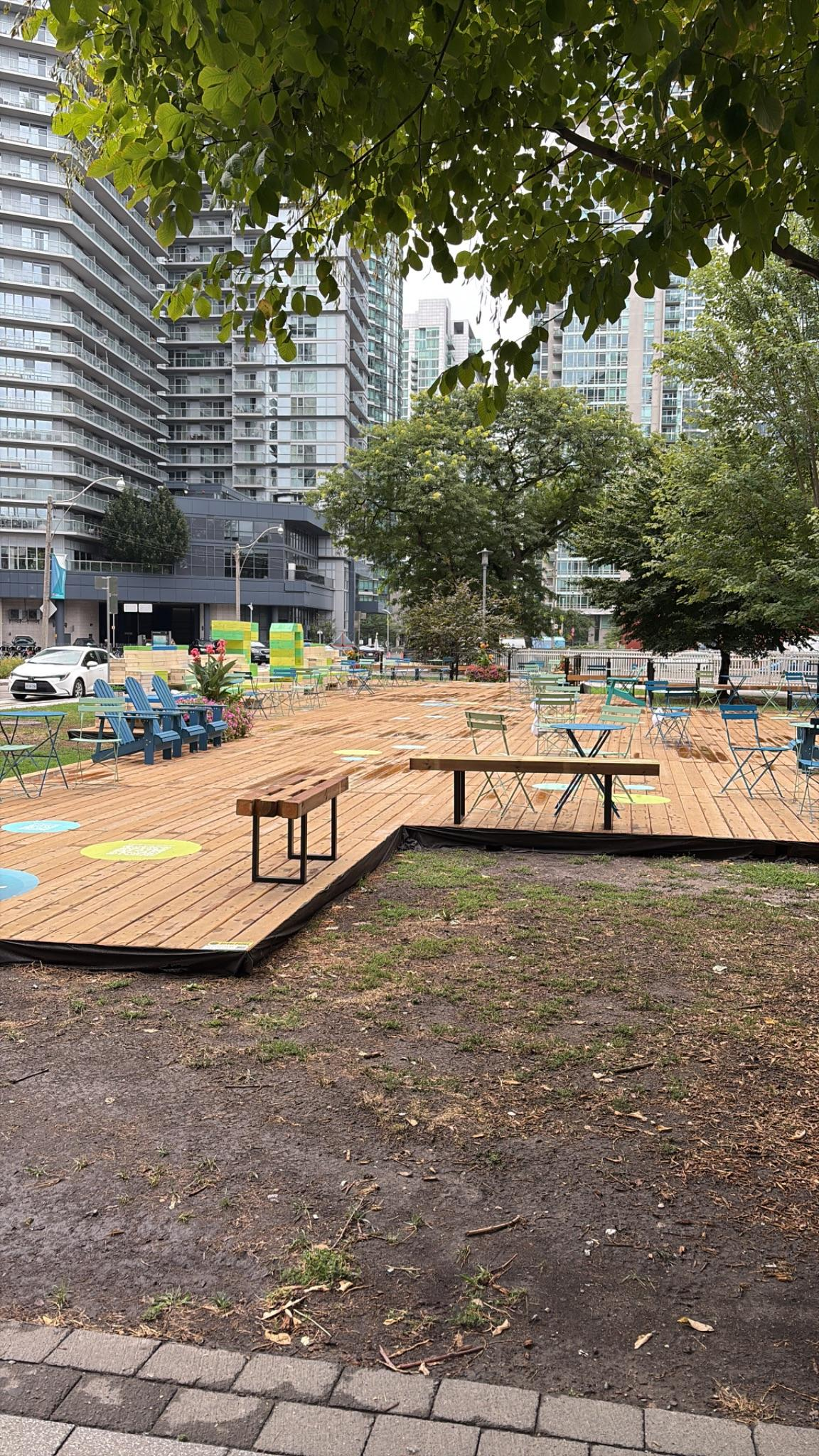 Benches in Toronto
