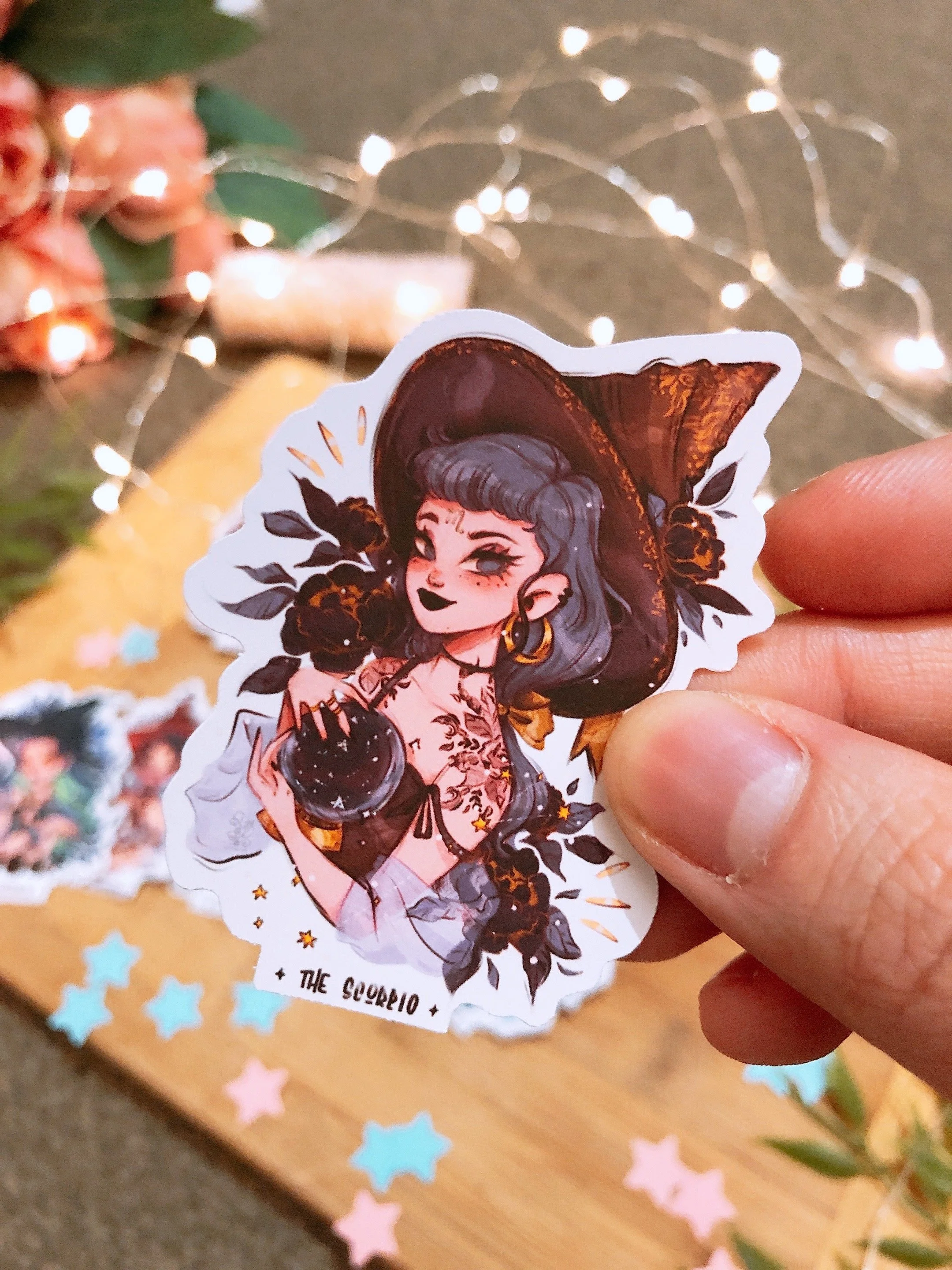 Sticker Set ZODIAC WITCHES — Roy The Art