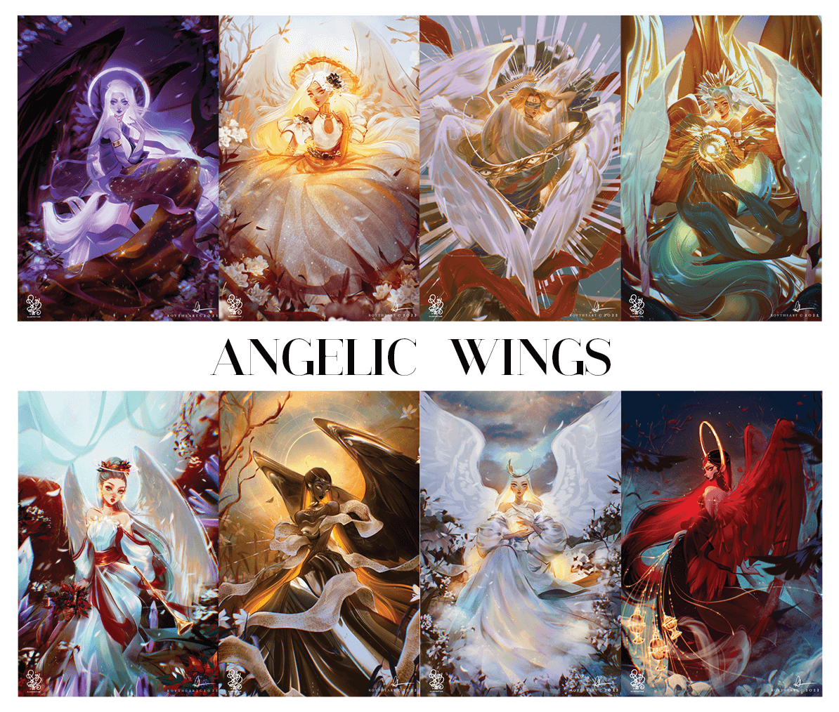 Angelic Wings — Original Characters — Roy The Art