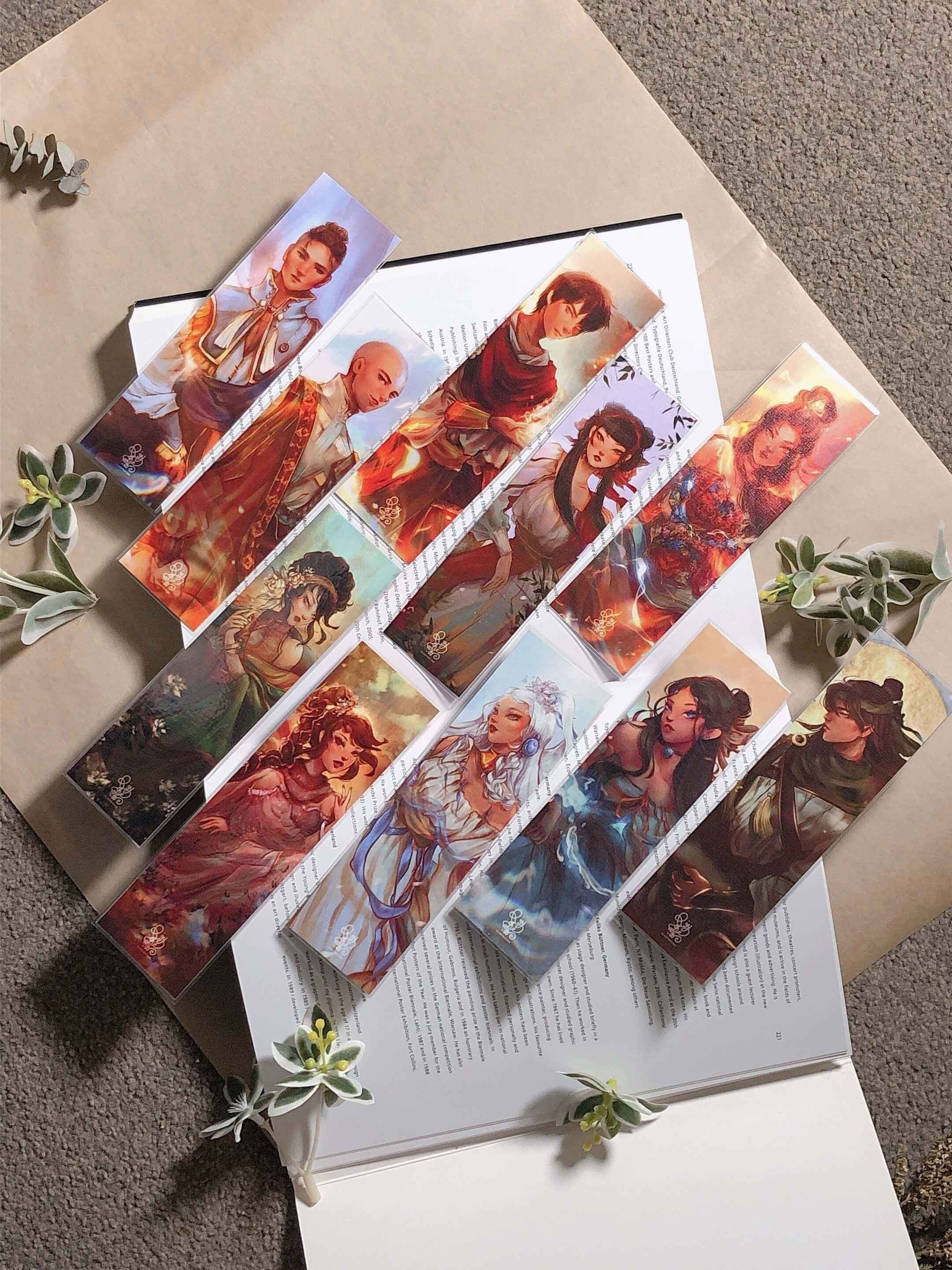 Full-Set Bookmarks - DISNEY VILLAINS — Roy The Art