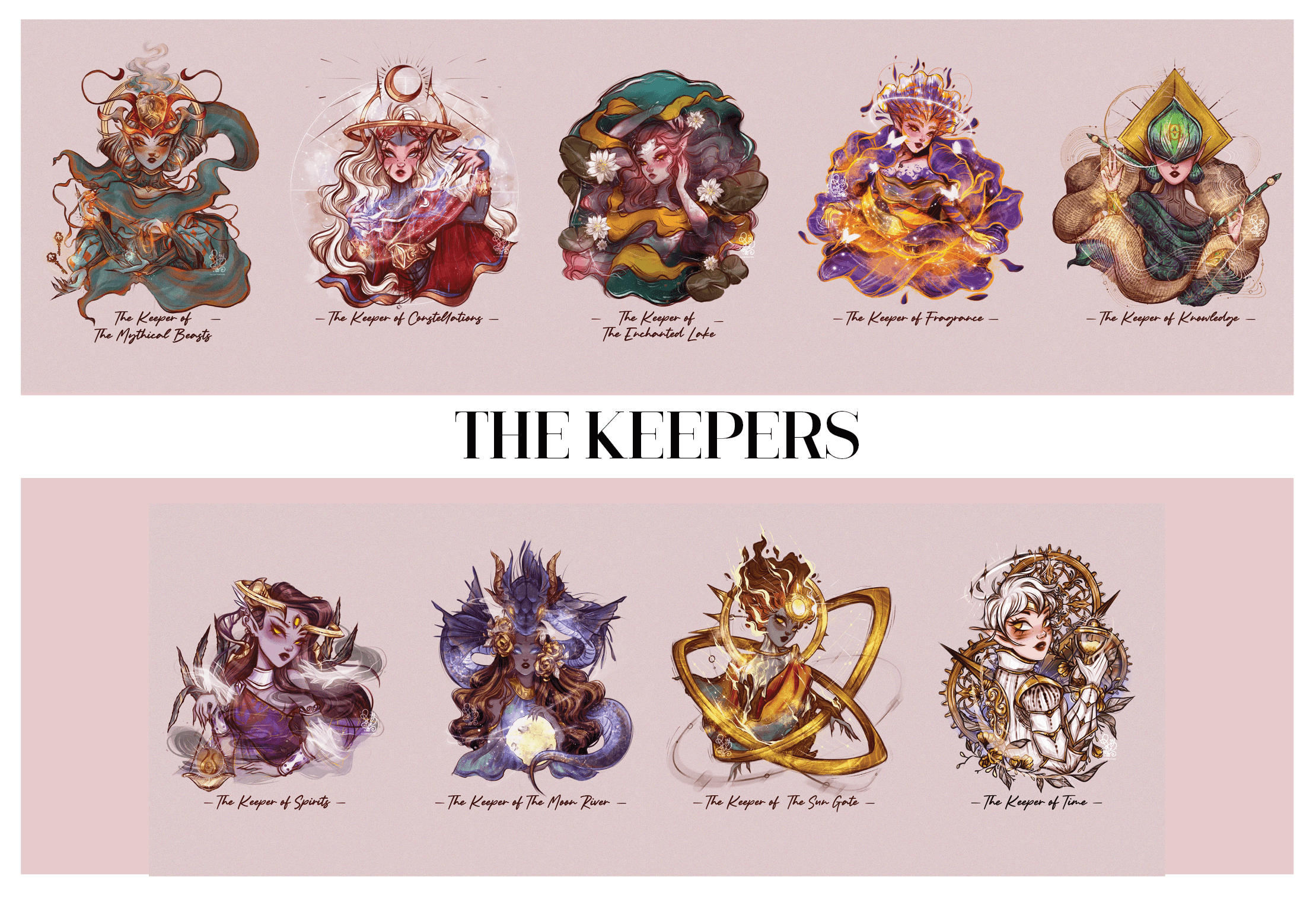 Full-Set Prints: THE KEEPERS — Roy The Art