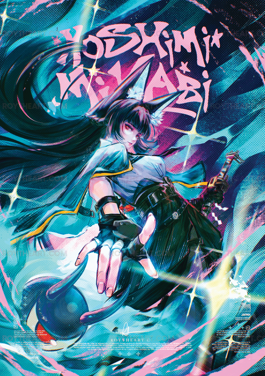 Hoshimi Miyabi Zenless Zone Zero — Roy The Art