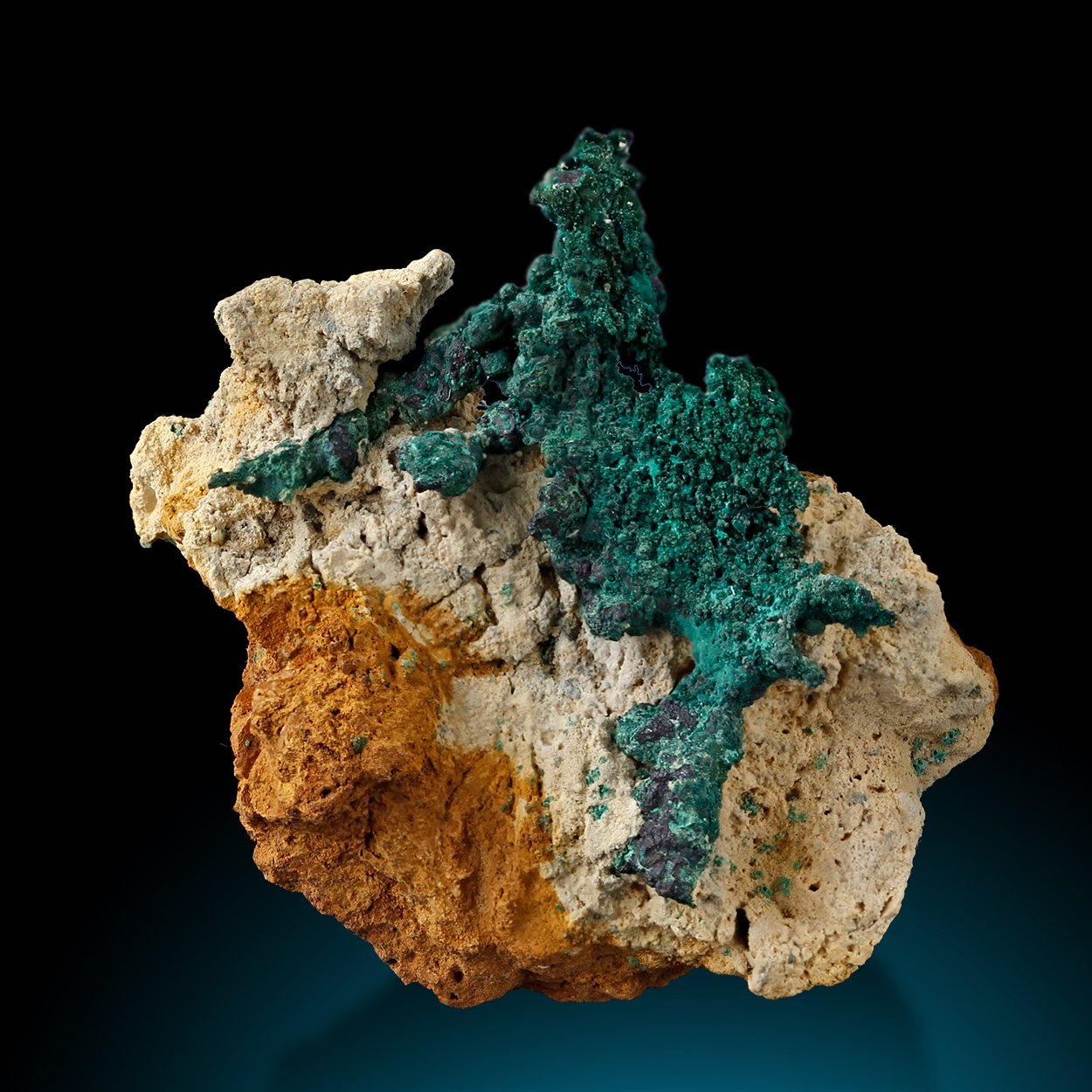 Copper with Malachite (M725)