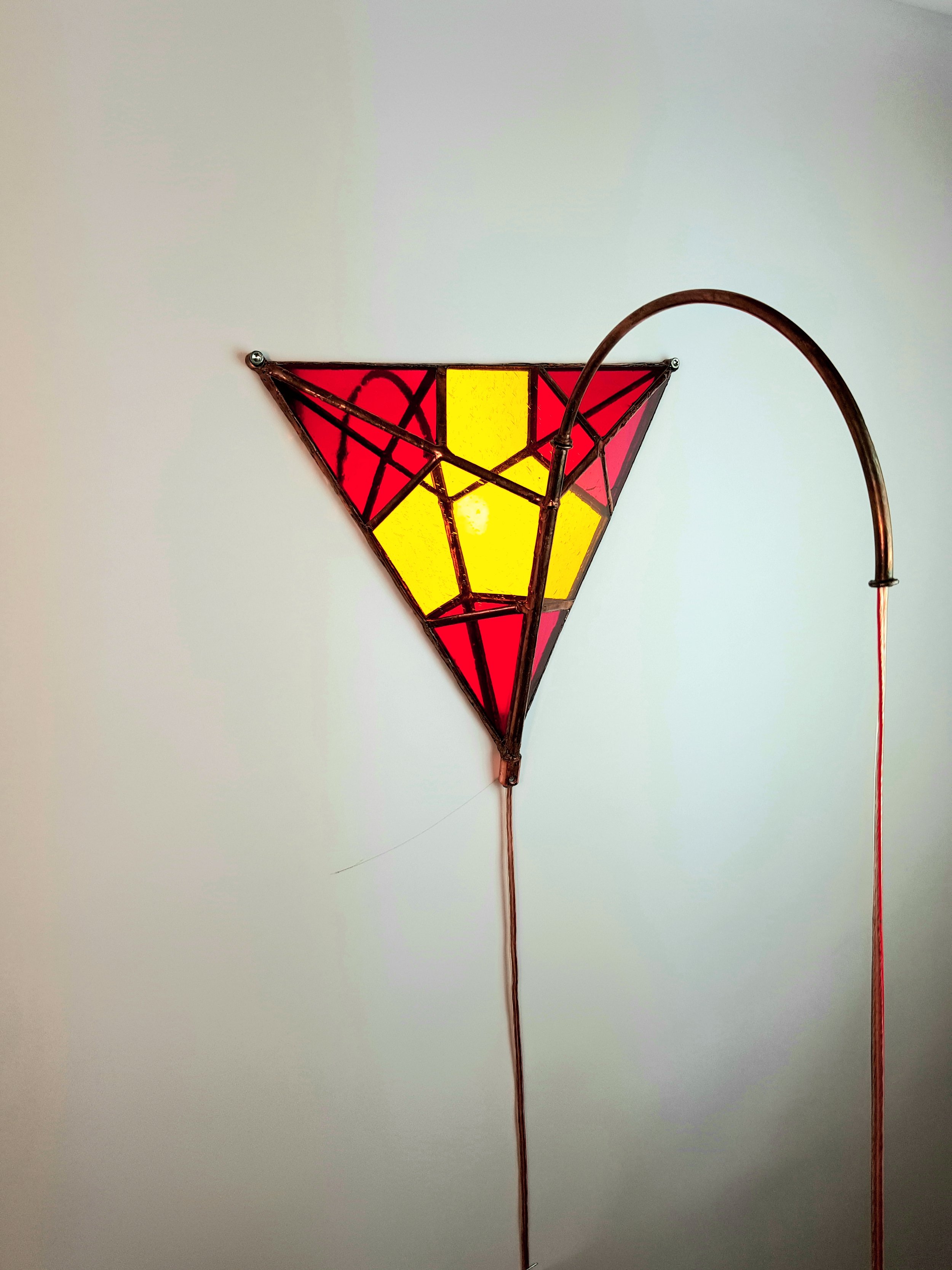 Red Star Wall Pendant