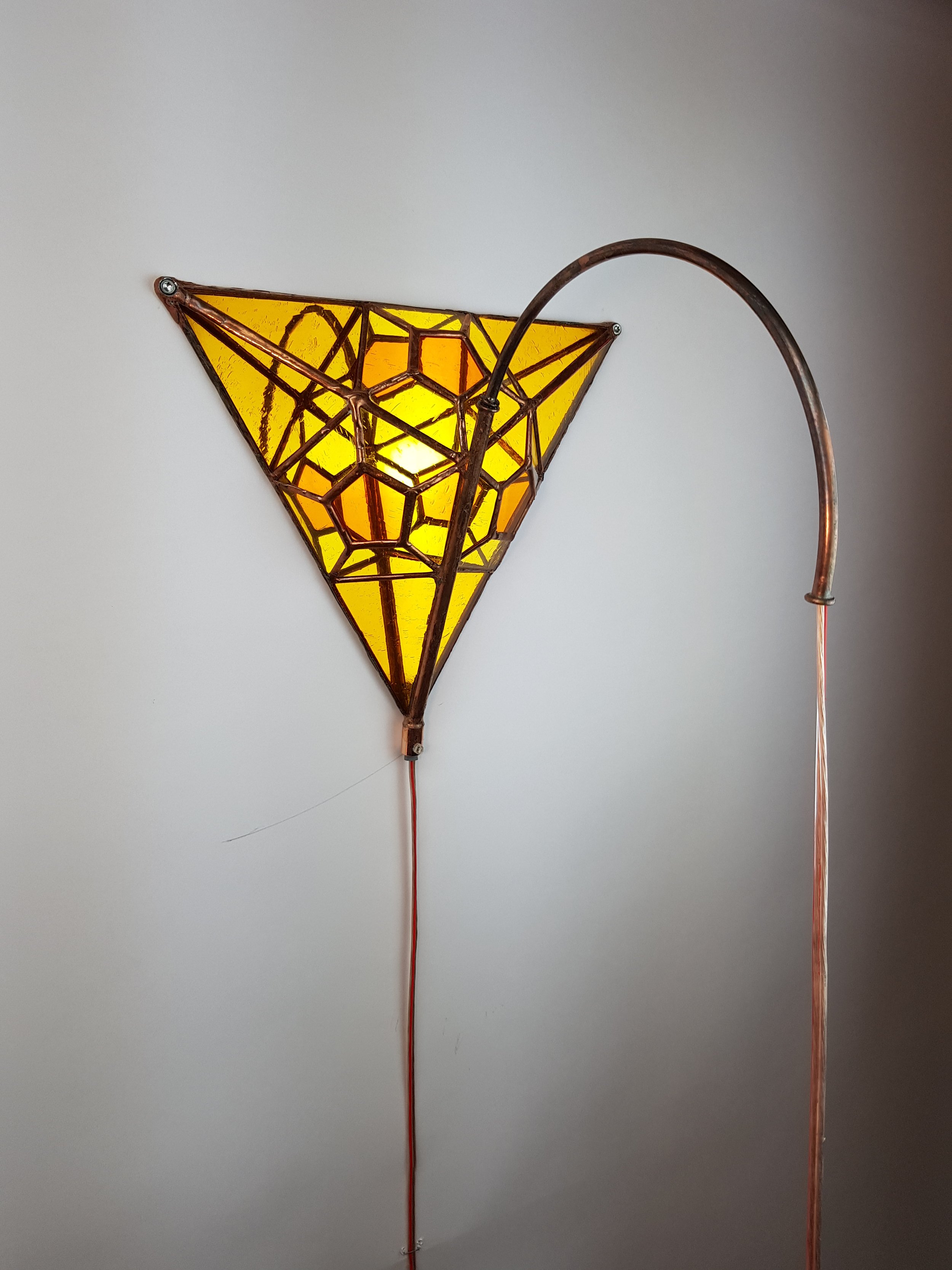 Windows Gold Wall Pendant