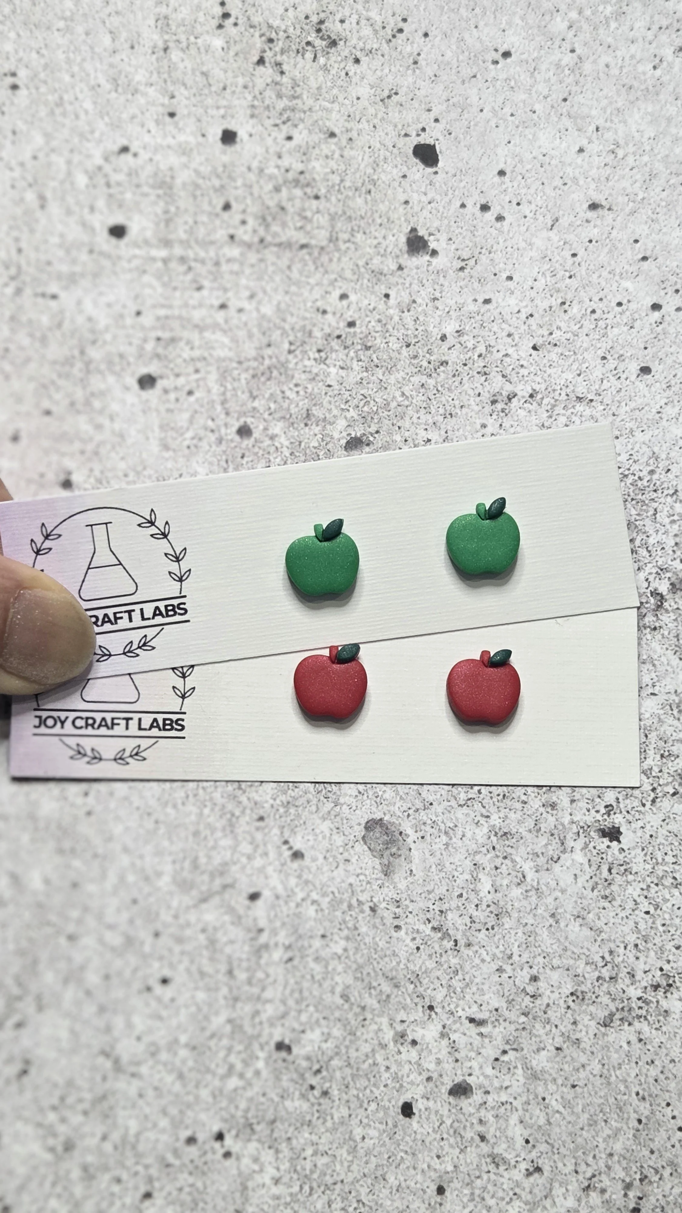 Mini apple studs