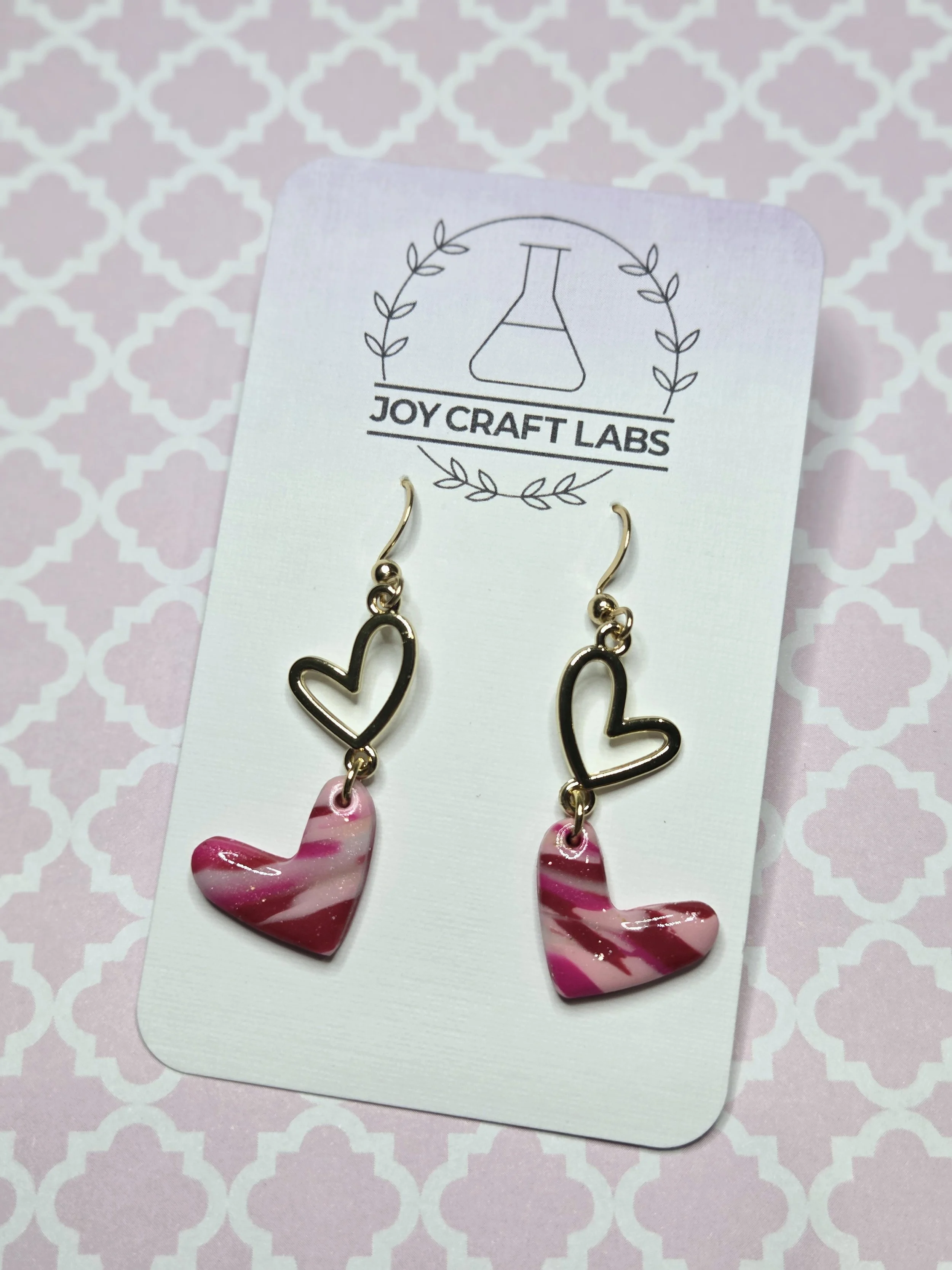 Heart Chain Dangles