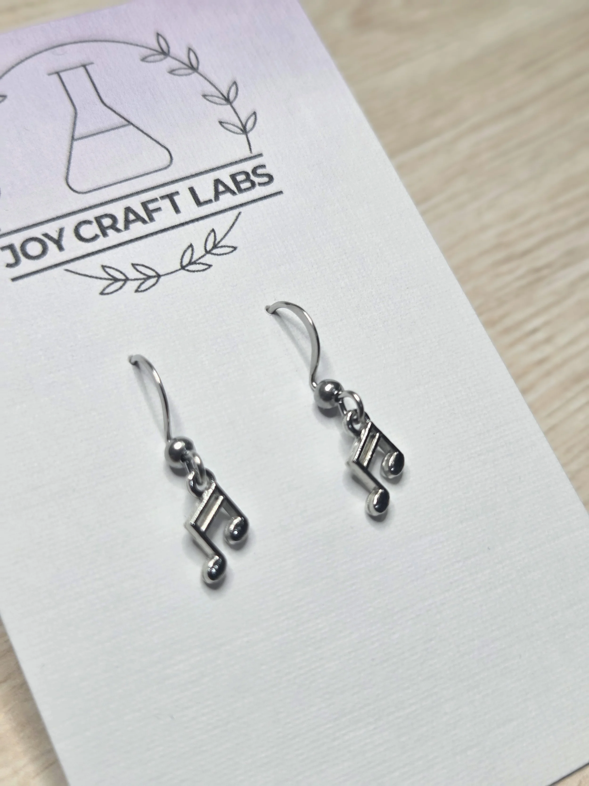 Music Note Earrings