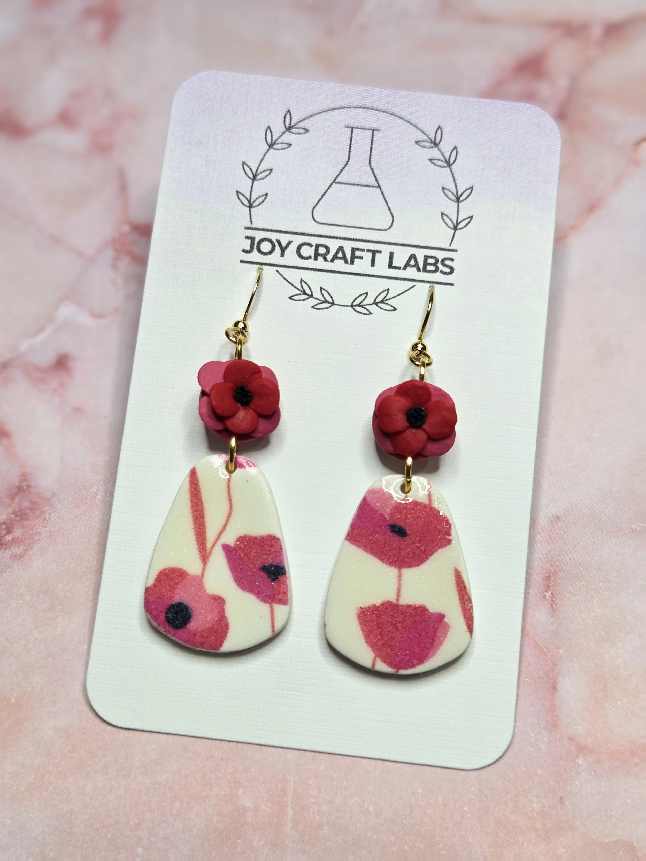 Poppy Link Dangles